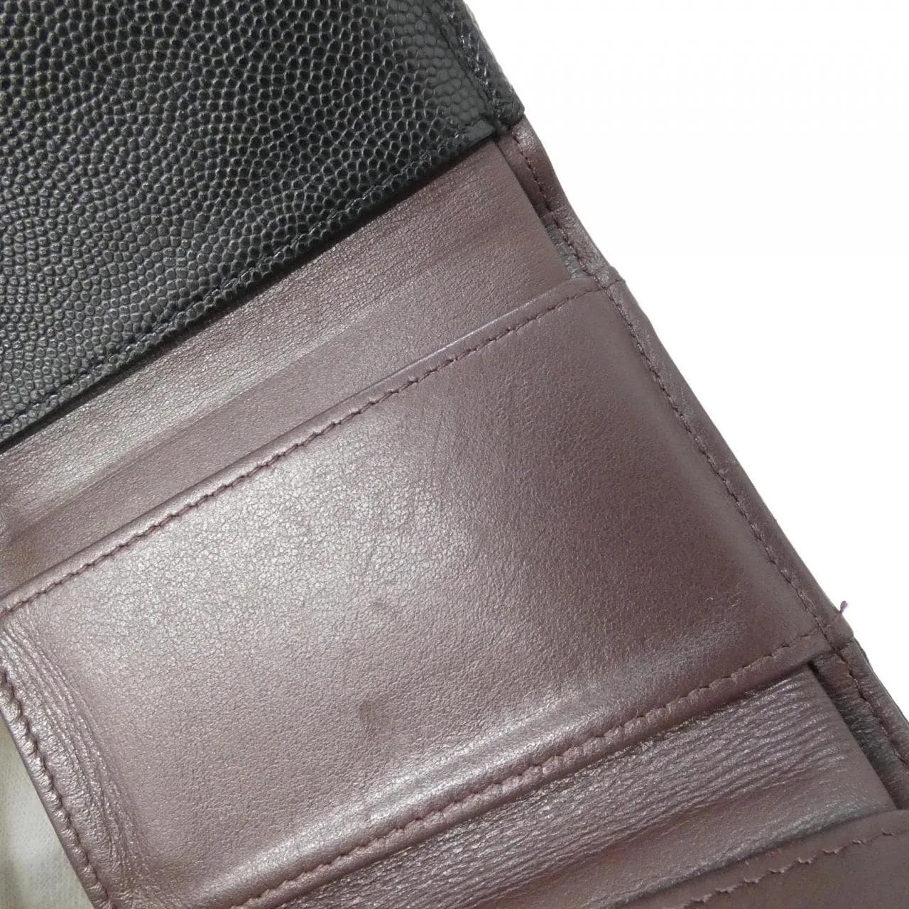 CHANEL Timeless Classic AP0230 Wallet Grained Calfskin Black Grained Calfskin Rank B - Thumbnail 7