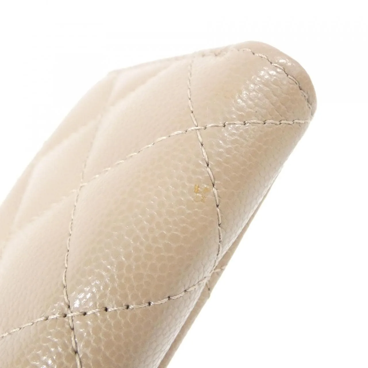 CHANEL Timeless Classic AP3179 Card Case Grained Calfskin Beige Grained Calfskin Rank A - Thumbnail 6