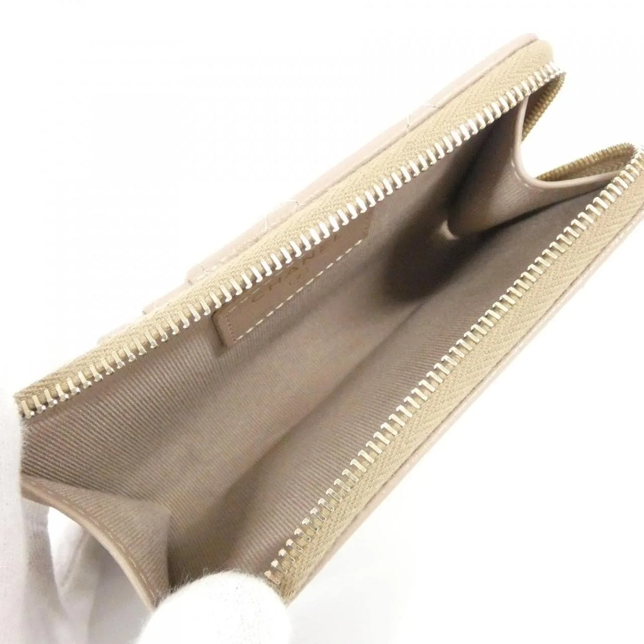 CHANEL Timeless Classic AP3179 Card Case Grained Calfskin Beige Grained Calfskin Rank A - Thumbnail 8