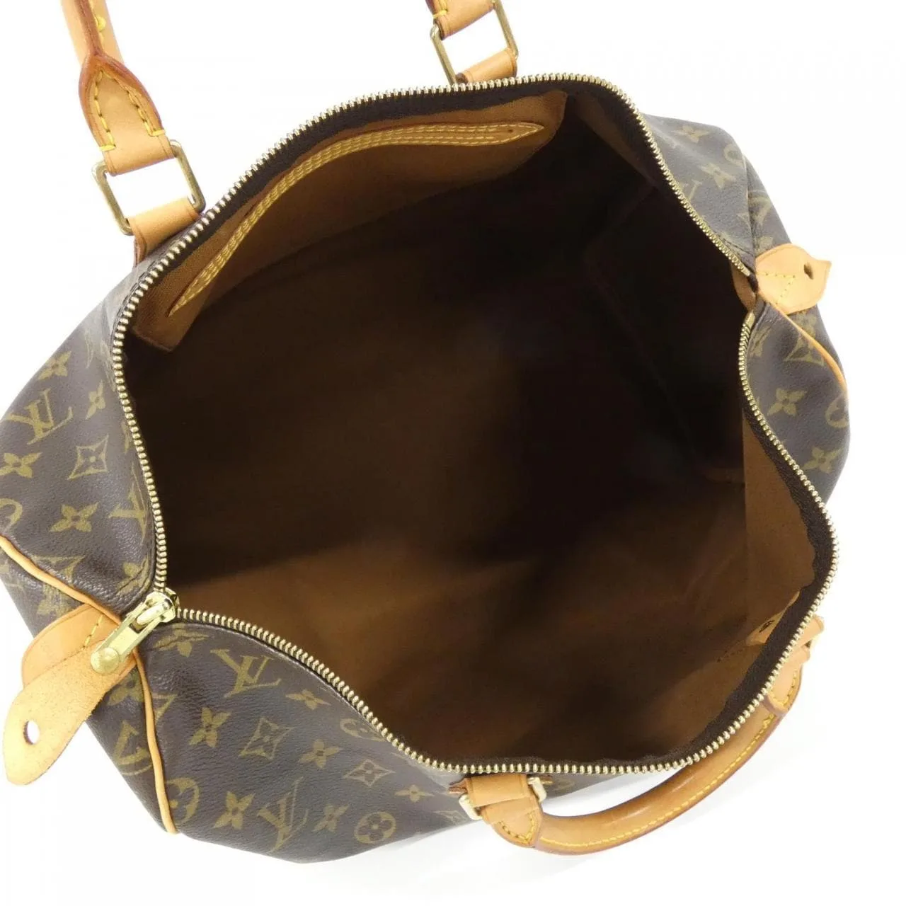 LOUIS VUITTON Speedy M41522 Boston Monogram Black Monogram - Thumbnail 9