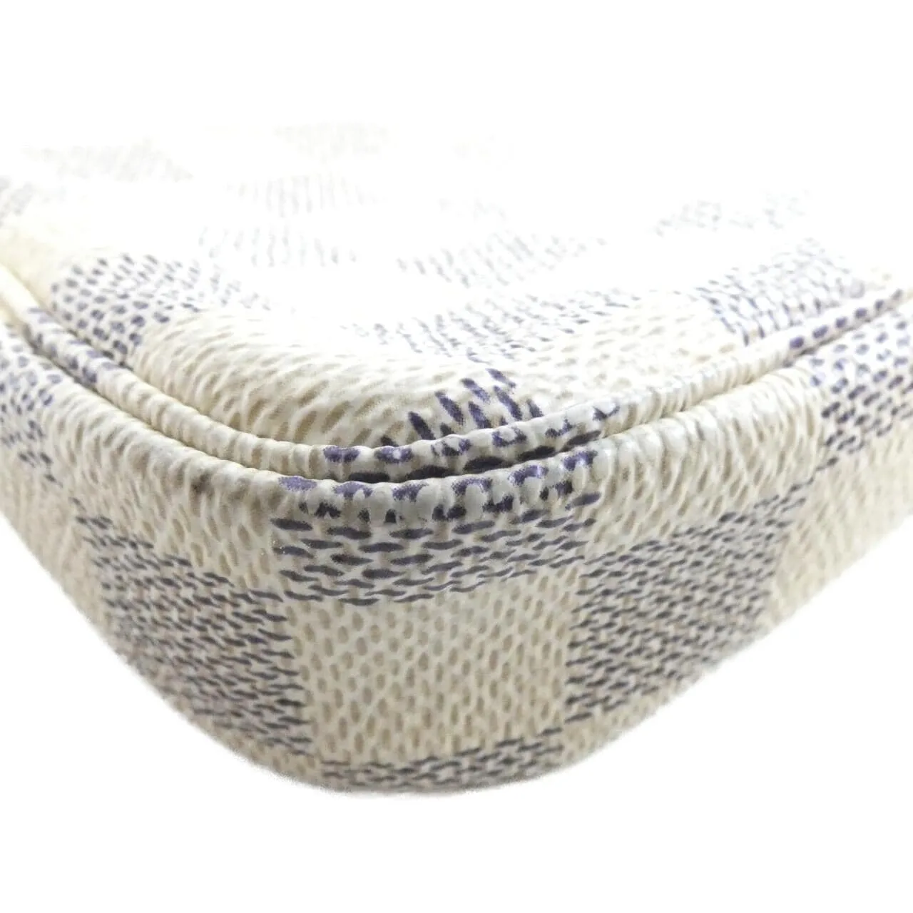 LOUIS VUITTON Pochette N58010 Pochette Damier 黑色 Damier 中古品B - 縮圖 2