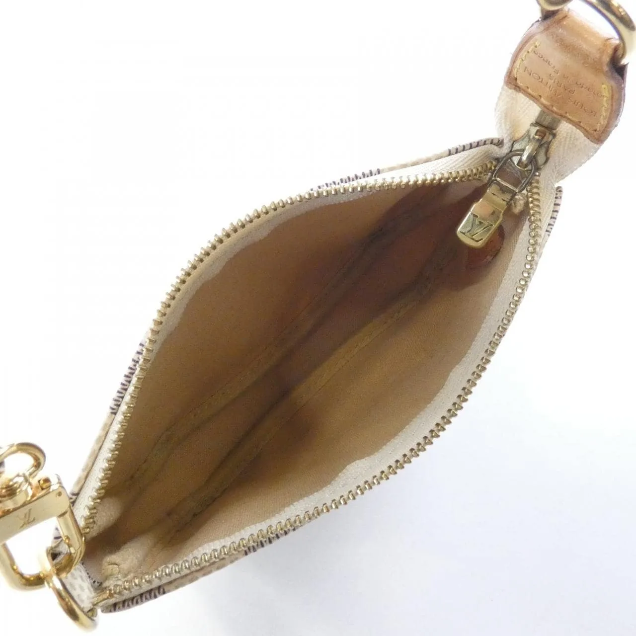 LOUIS VUITTON Pochette N58010 Pochette Damier 黑色 Damier 中古品B - 縮圖 8