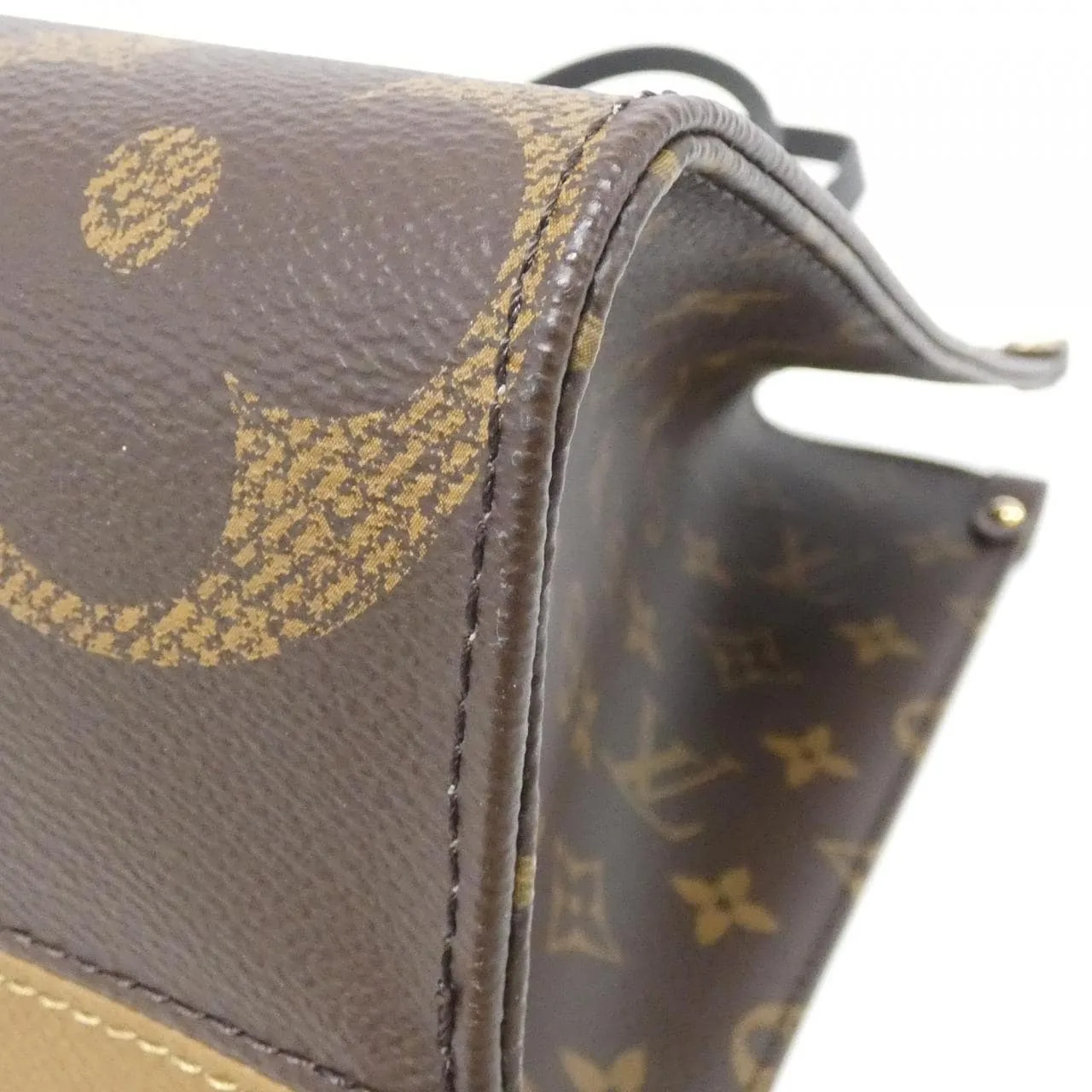 LOUIS VUITTON OnTheGo M45321 Handbag Monogram Black Monogram Rank A - Thumbnail 3