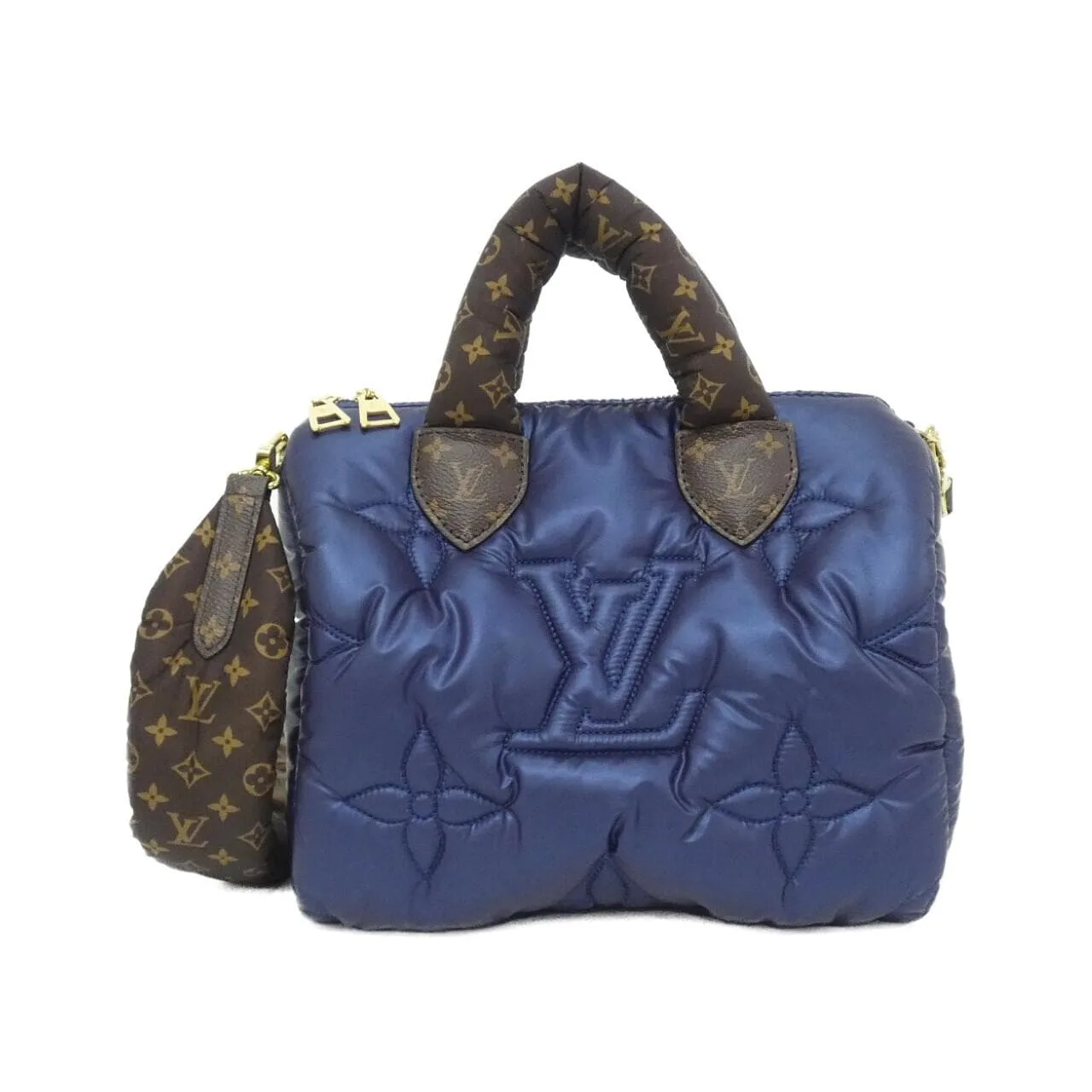 LOUIS VUITTON Speedy M21061 Boston Monogram Navy