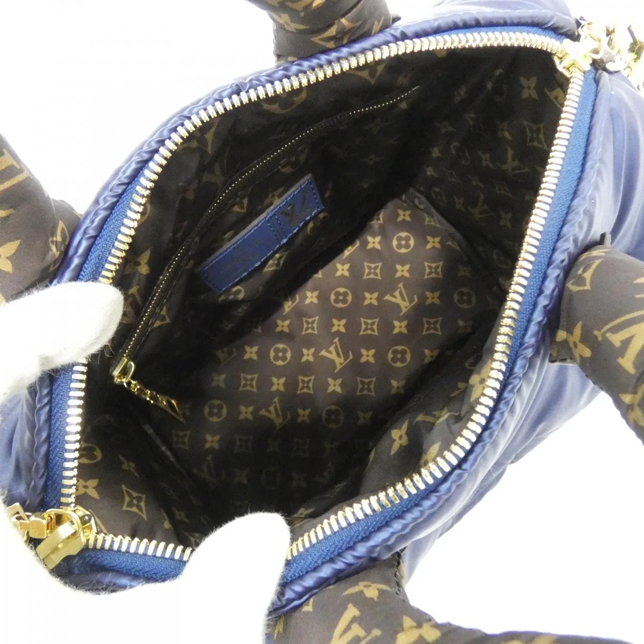 LOUIS VUITTON Speedy M21061 Boston Monogram Navy Monogram - Thumbnail 7