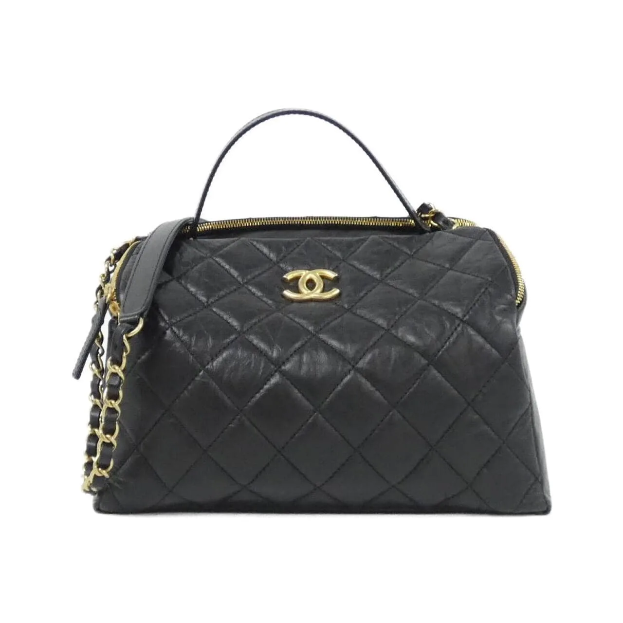 CHANEL Chanel 22 AS3740 Handbag Black