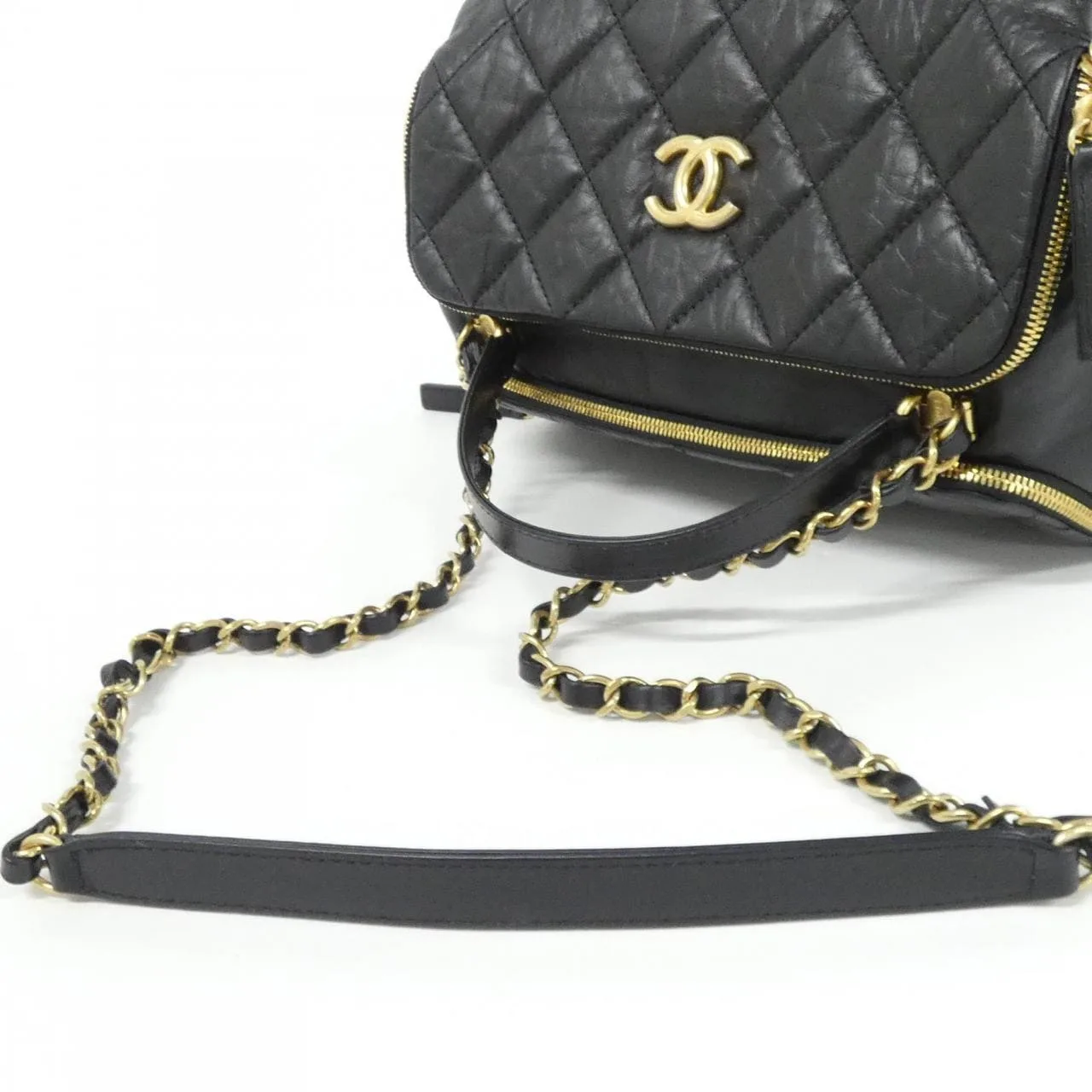 CHANEL Chanel 22 AS3740 Handbag 黑色 中古品A - 縮圖 8