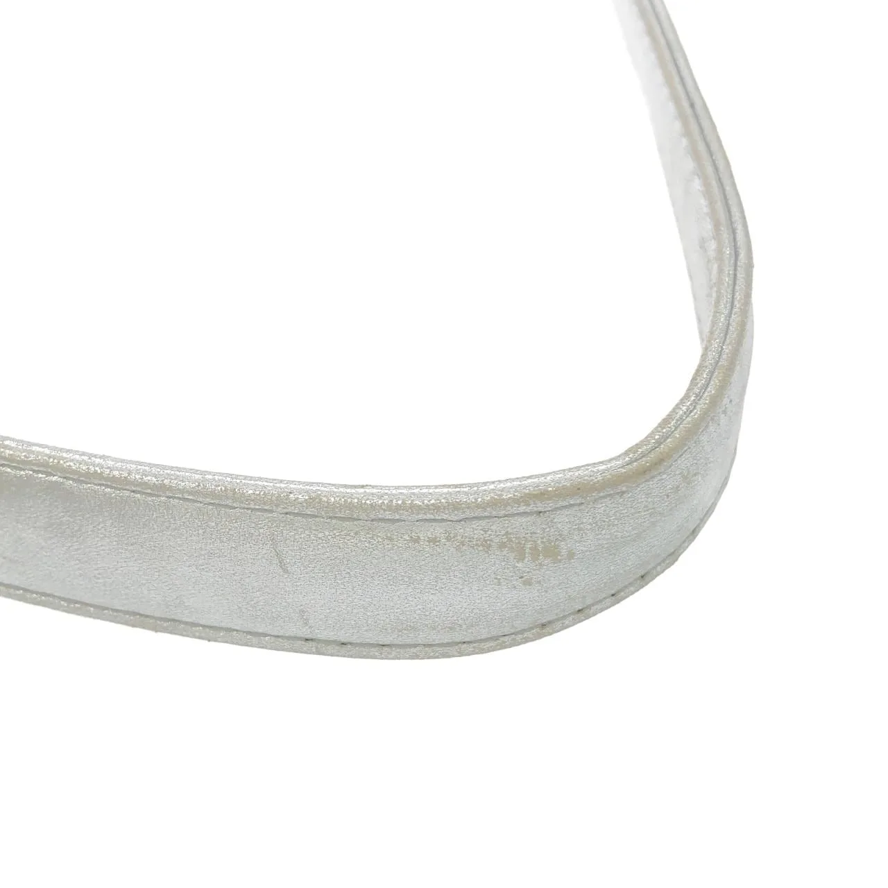 FENDI 26325 Shoulder Leather 銀色 皮革 中古品A - 縮圖 8