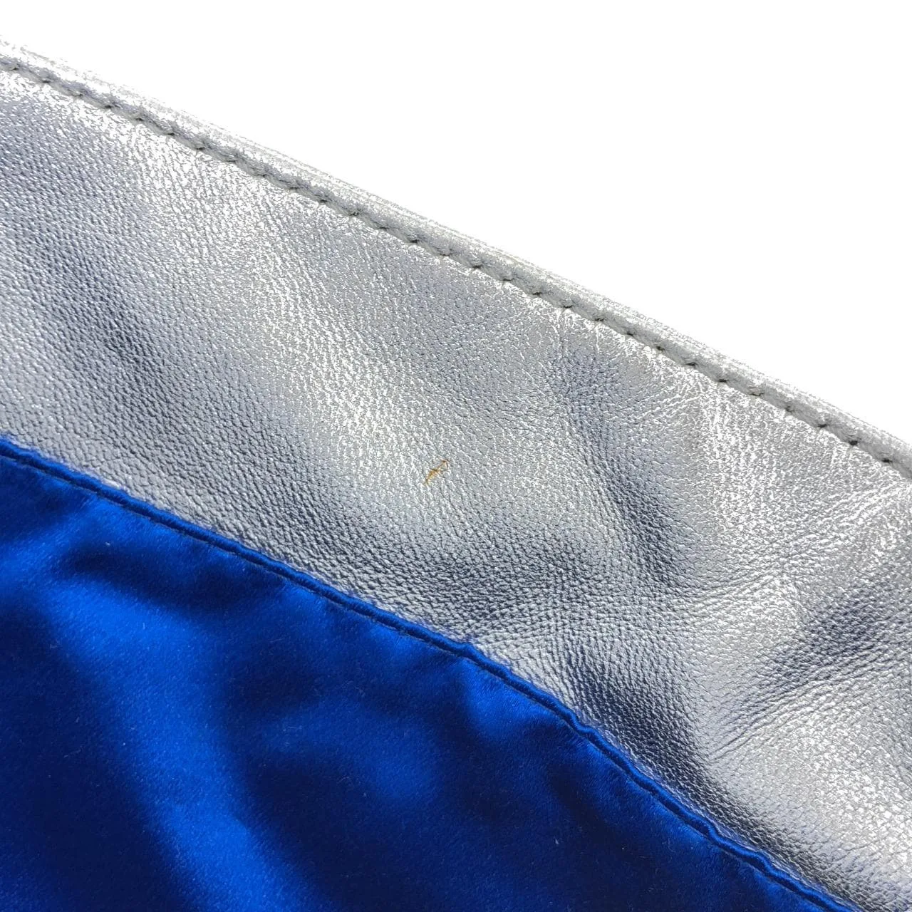 FENDI 26325 Shoulder Leather 銀色 皮革 中古品A - 縮圖 10