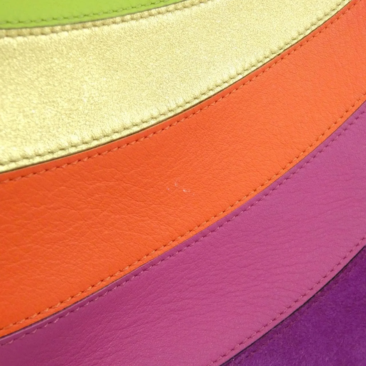 FENDI Baguette 8BR798 AJSR Shoulder Leather Black Leather Rank A - Thumbnail 4