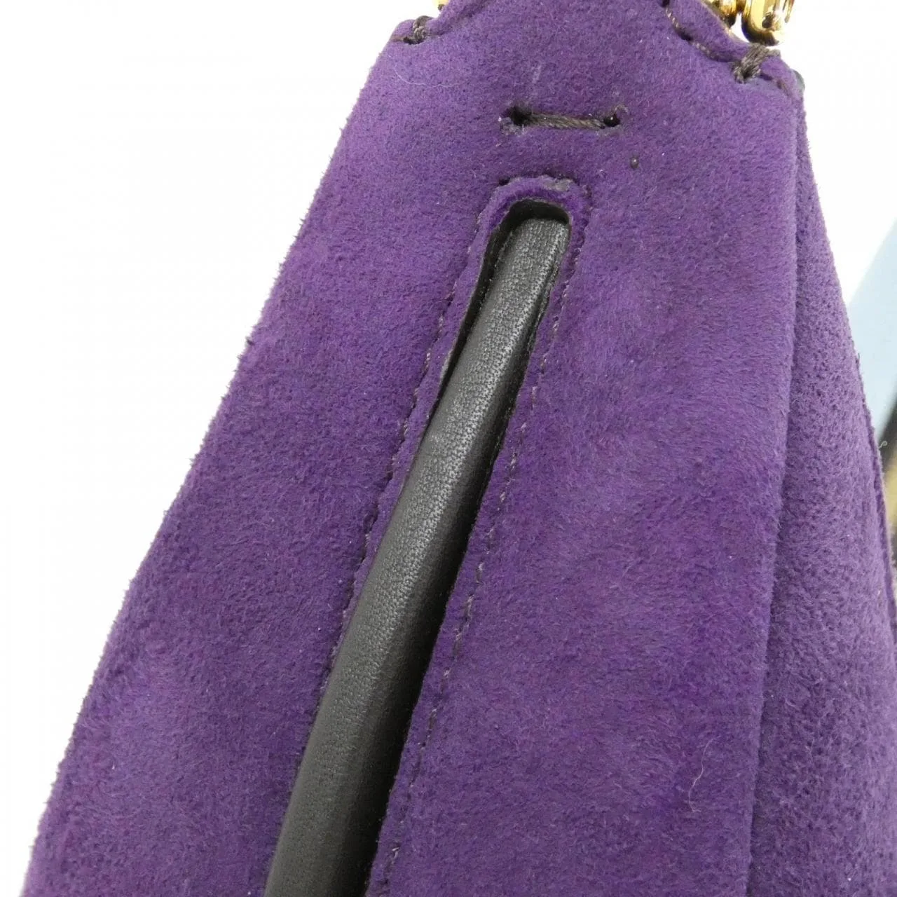 FENDI Baguette 8BR798 AJSR Shoulder Leather Black Leather Rank A - Thumbnail 5