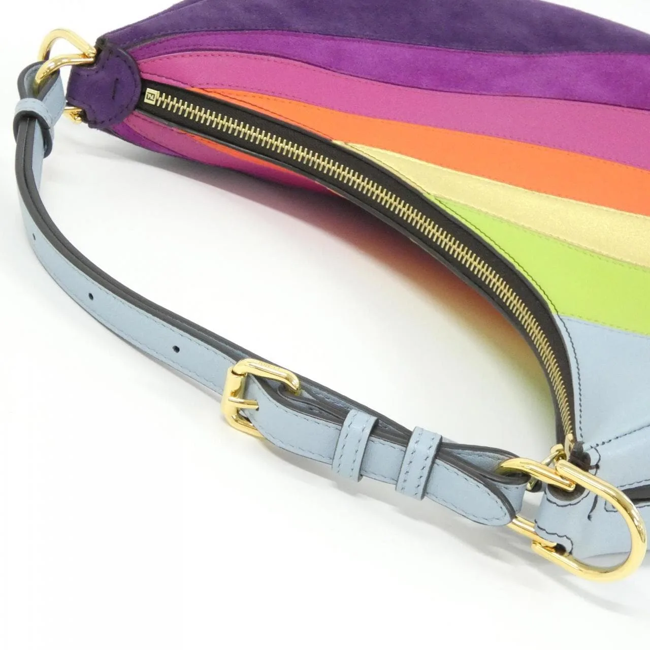 FENDI Baguette 8BR798 AJSR Shoulder Leather Black Leather Rank A - Thumbnail 8