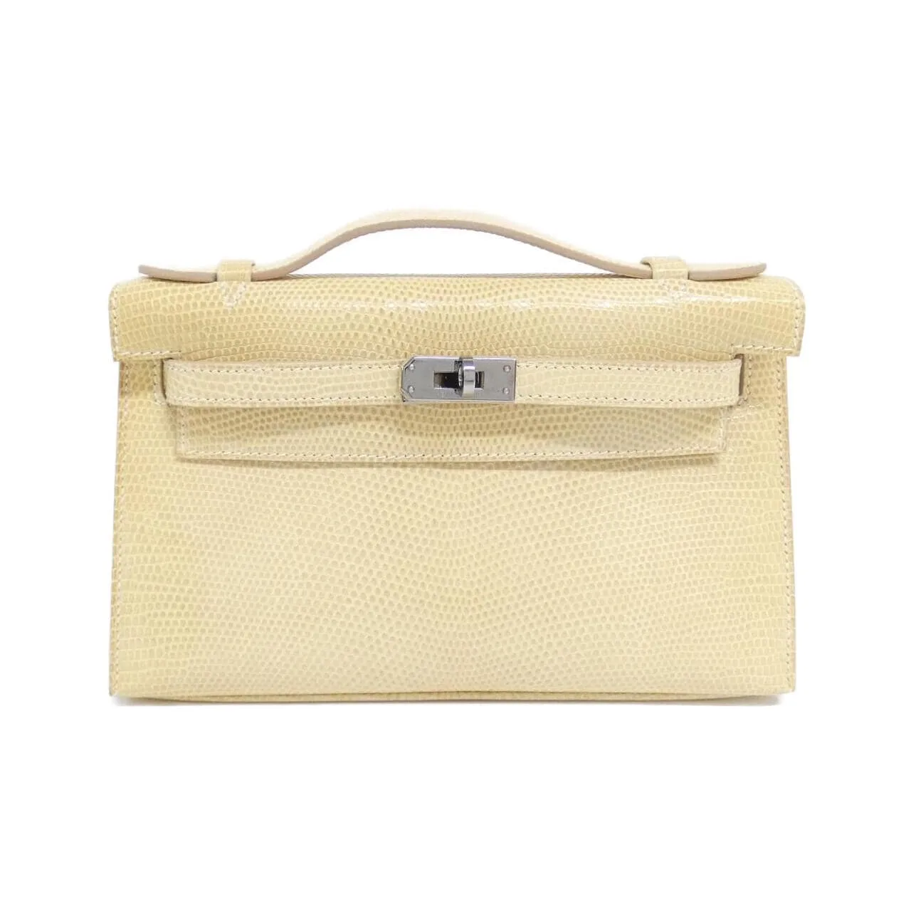 HERMES Kelly 044660CR Handbag Black