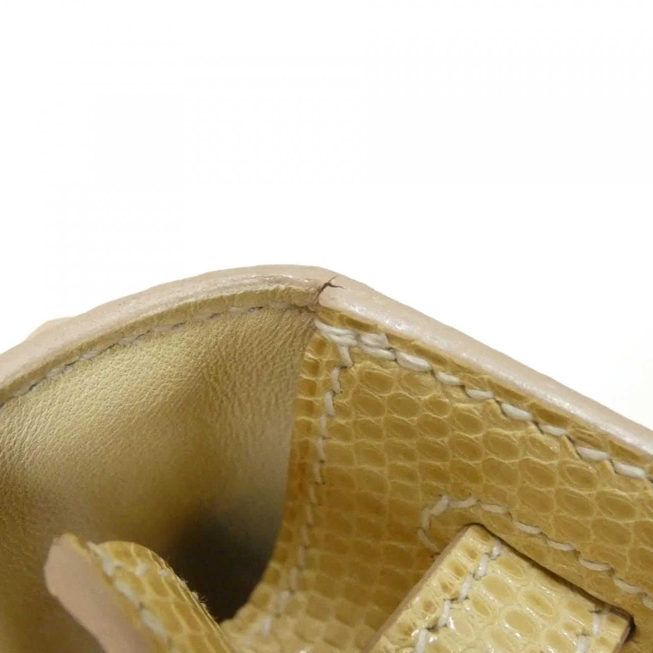 HERMES Kelly 044660CR Handbag Black Rank A - Thumbnail 4