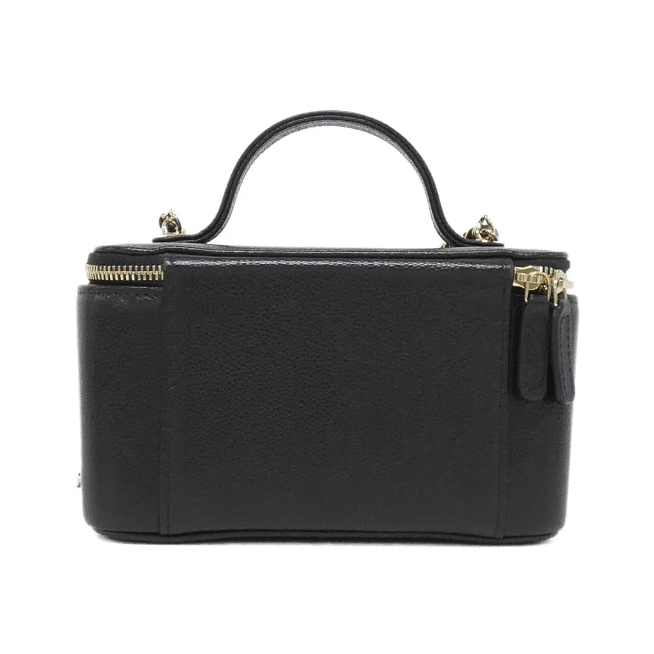 CHANEL Timeless Classic AP2912 Shoulder Grained Calfskin Black Grained Calfskin Rank A - Thumbnail 2