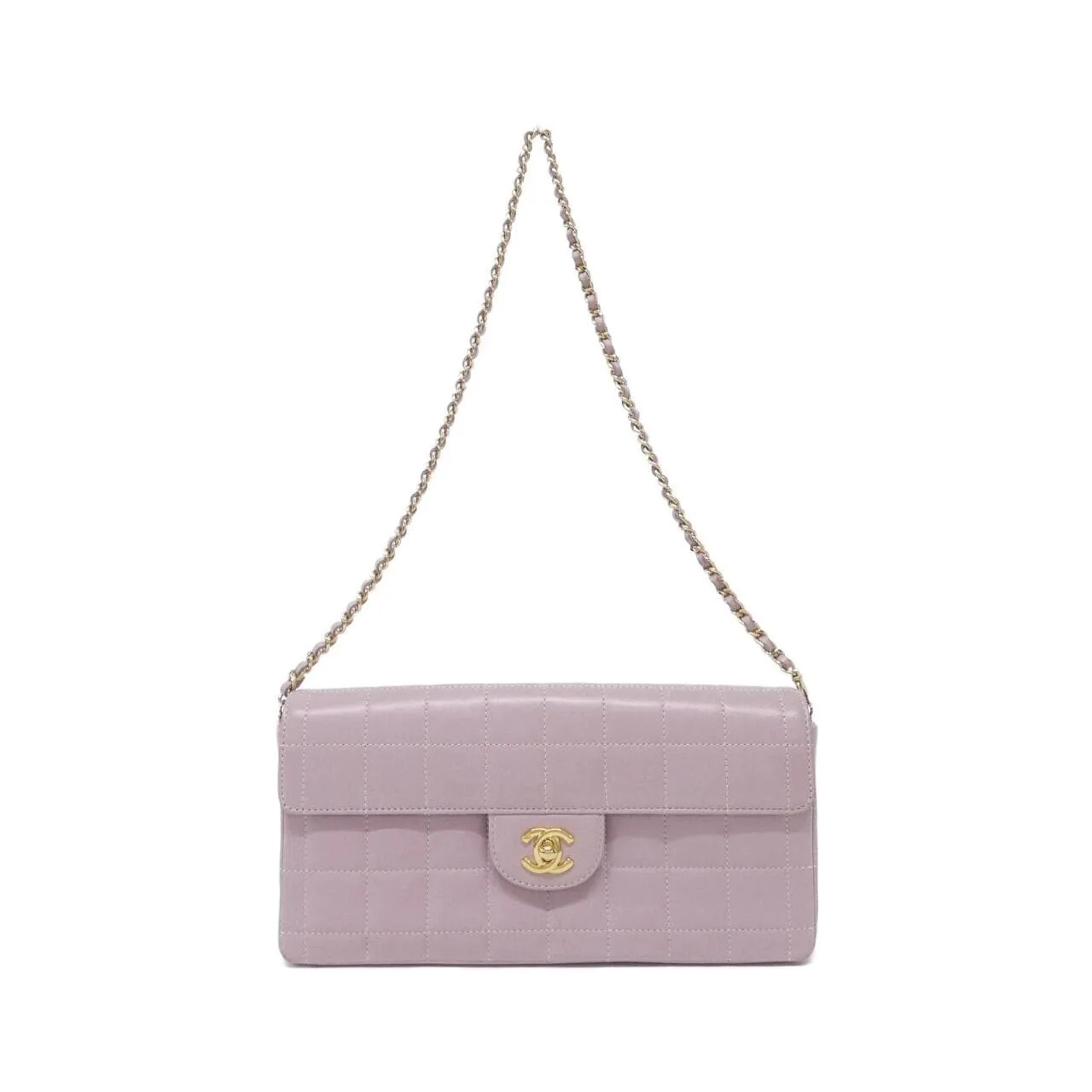 CHANEL 15316 肩背包 羊皮 Purple