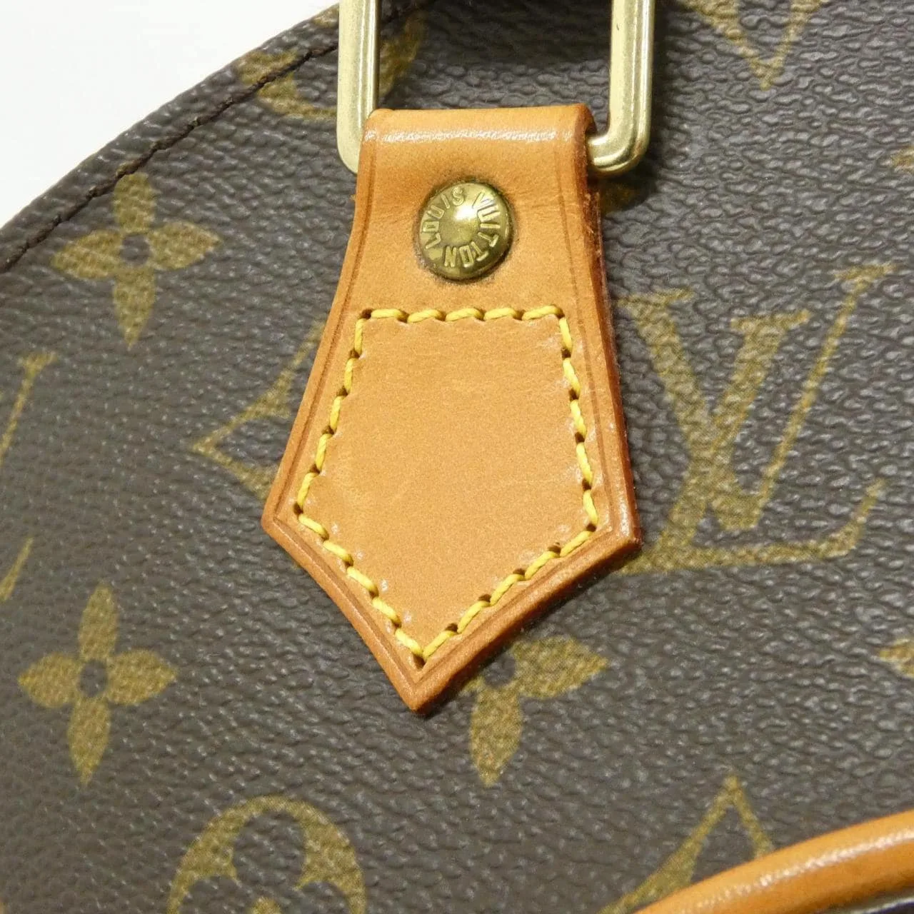 LOUIS VUITTON Ellipse M51126 Handbag Monogram 黑色 Monogram 中古品A - 縮圖 5