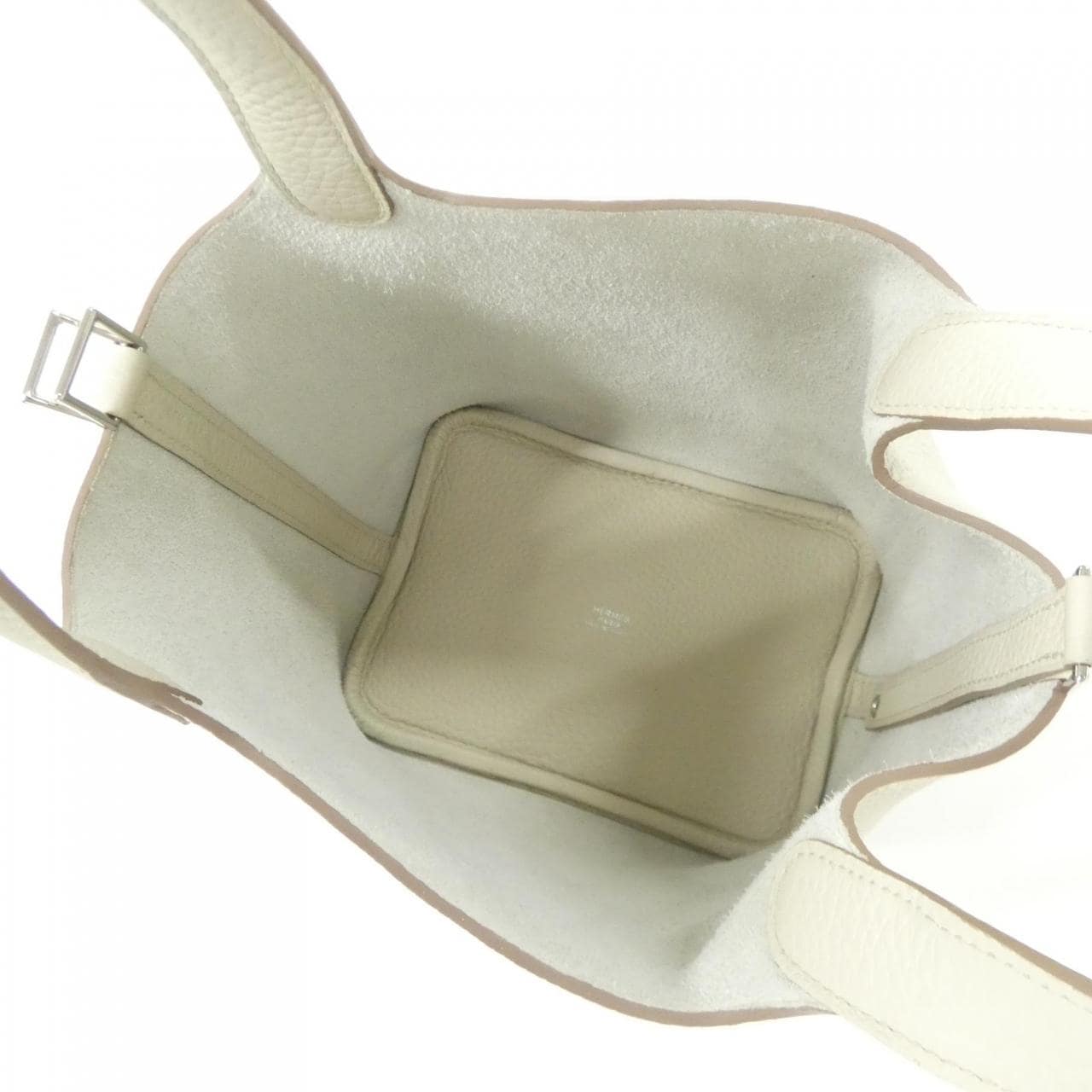 HERMES Picotin 056289CK Bag Clemence Clemence 皮 未使用品 - 縮圖 5