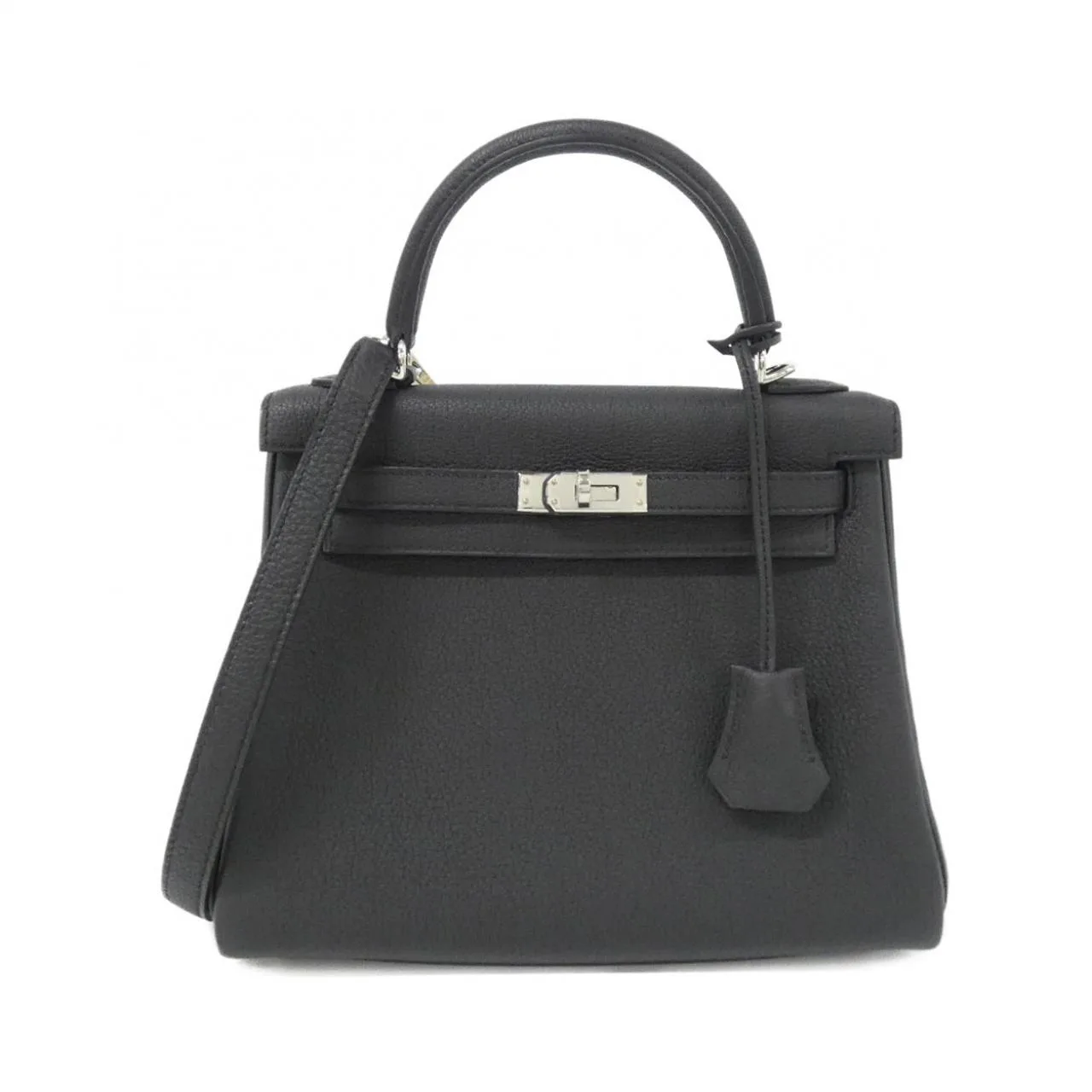 HERMES Kelly 044624CK Handbag Togo Black