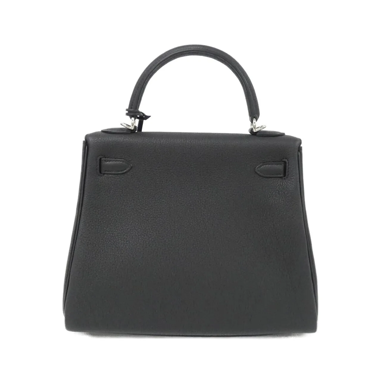 HERMES Kelly 044624CK Handbag Togo Black Togo Leather Unused - Thumbnail 2
