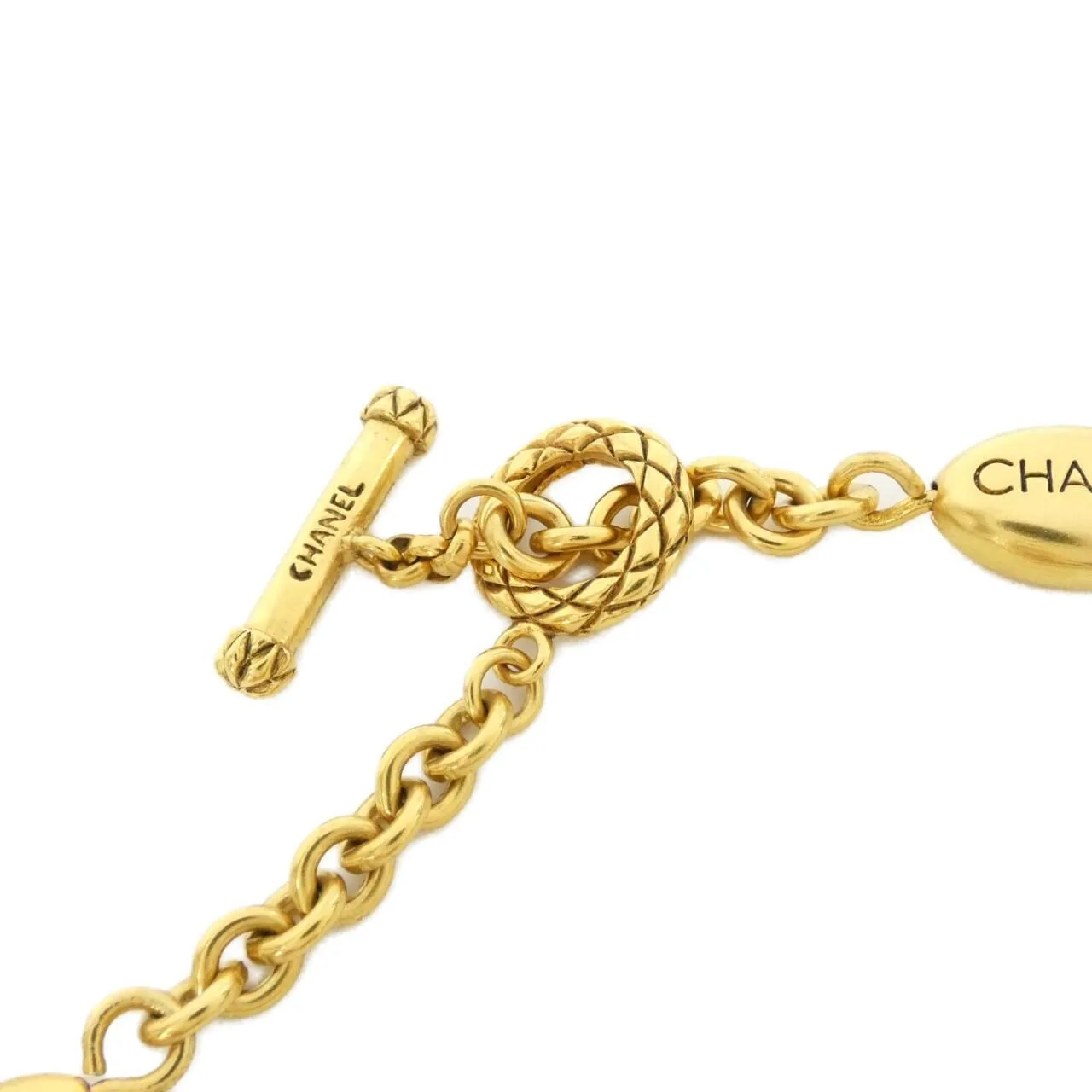 CHANEL Accessories 綠色 中古品A - 縮圖 4
