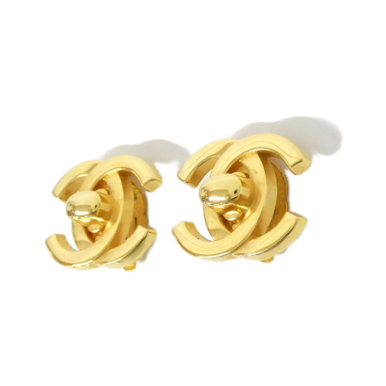 CHANEL 05803 Accessories Gold Rank A - Thumbnail 2