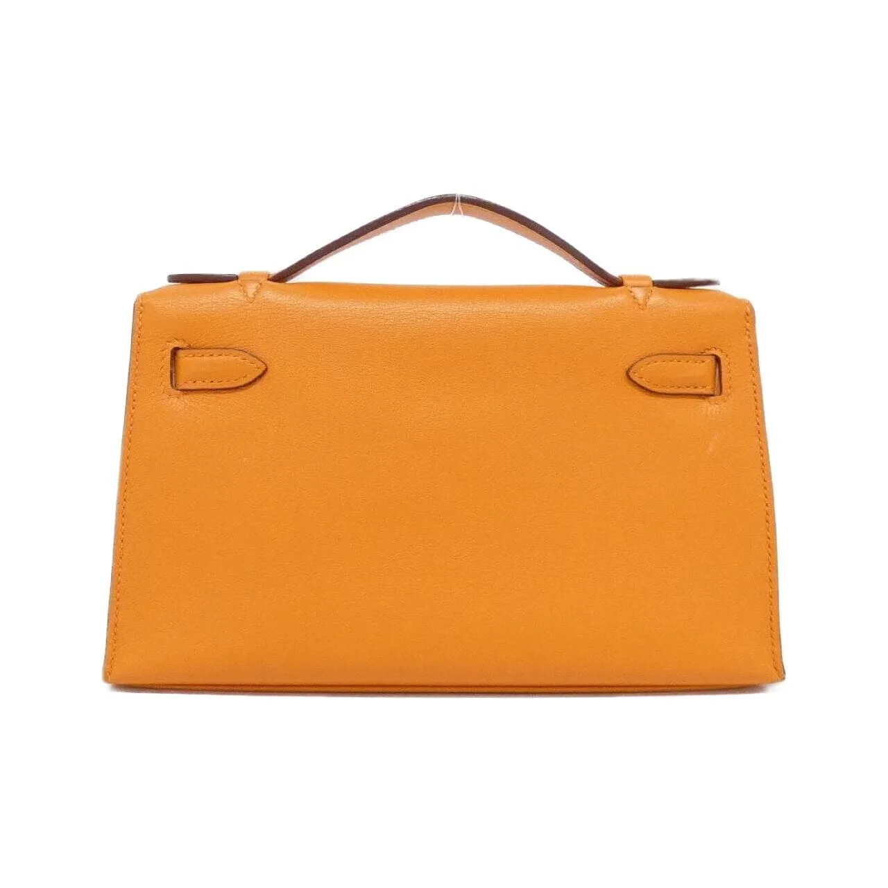 HERMES Kelly 049417CK Handbag Swift 橙色 Swift 皮 中古品A - 縮圖 2