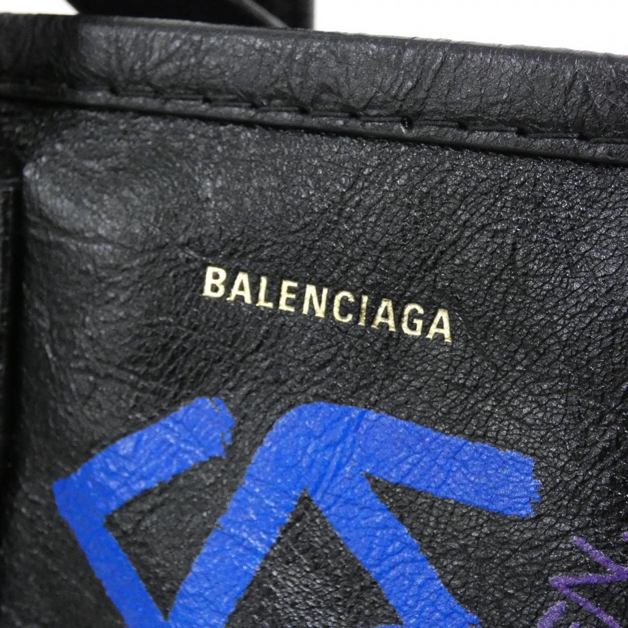 BALENCIAGA Everyday Shopper 513989 0VS1N Handbag Leather 4