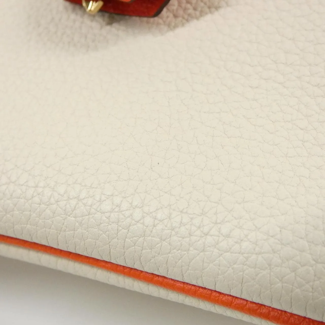 HERMES Birkin Handbag Togo 橙色 Togo 牛皮 中古品A - 縮圖 5