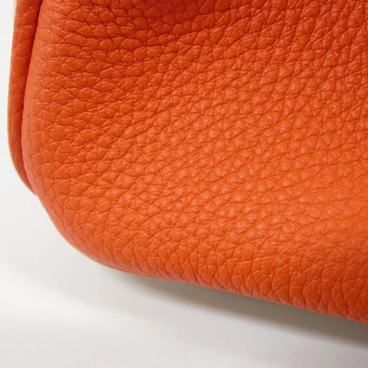 HERMES Birkin Handbag Togo 橙色 Togo 牛皮 中古品A - 縮圖 7