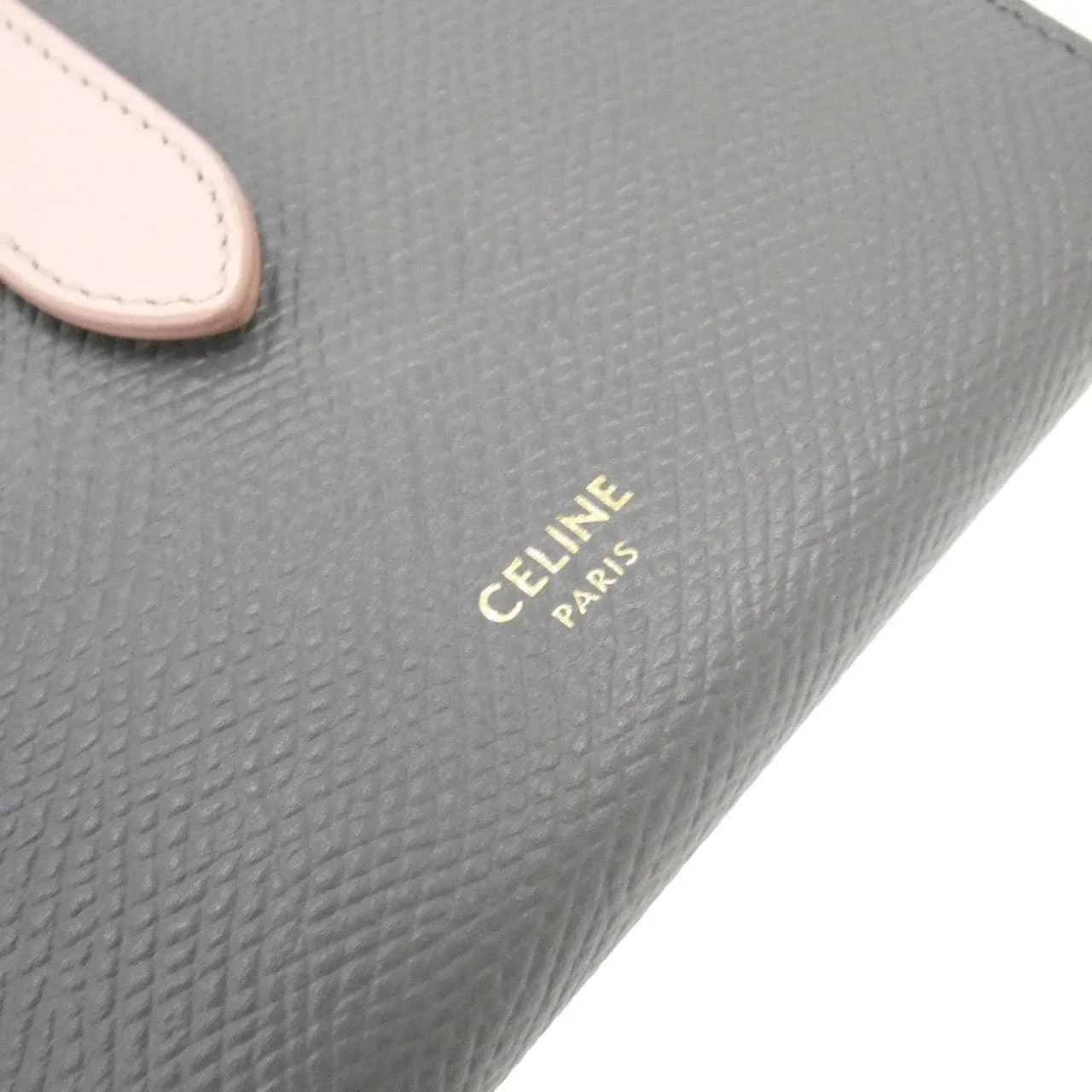 CELINE 10B643BRU Wallet 粉色 中古品A - 縮圖 4