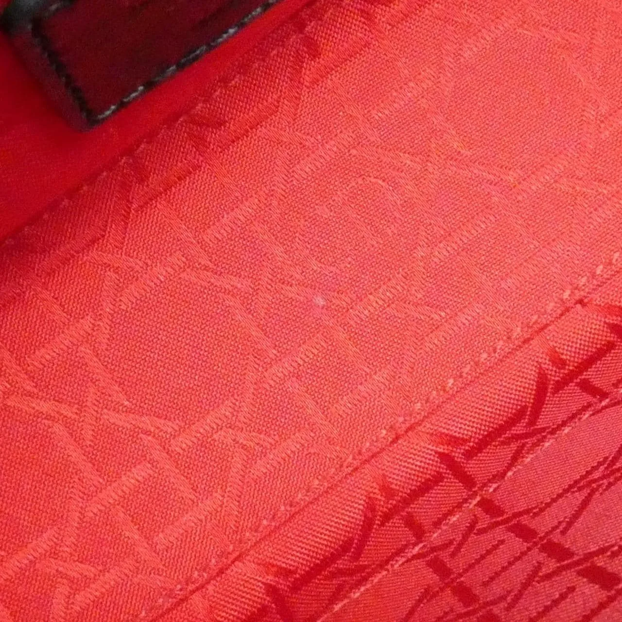 DIOR Lady Dior M0538BCAL Handbag Lambskin 黑色 羊皮 中古品B - 縮圖 10