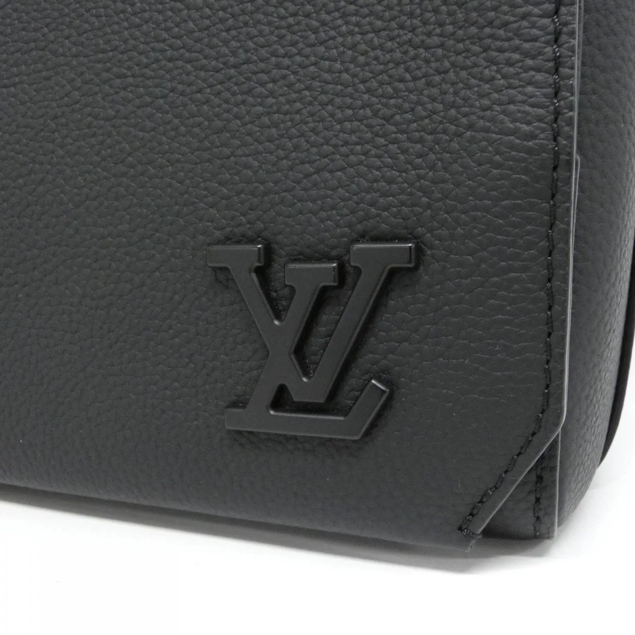 LOUIS VUITTON M57080 Shoulder Lambskin 黑色 羊皮 中古品A - 縮圖 4