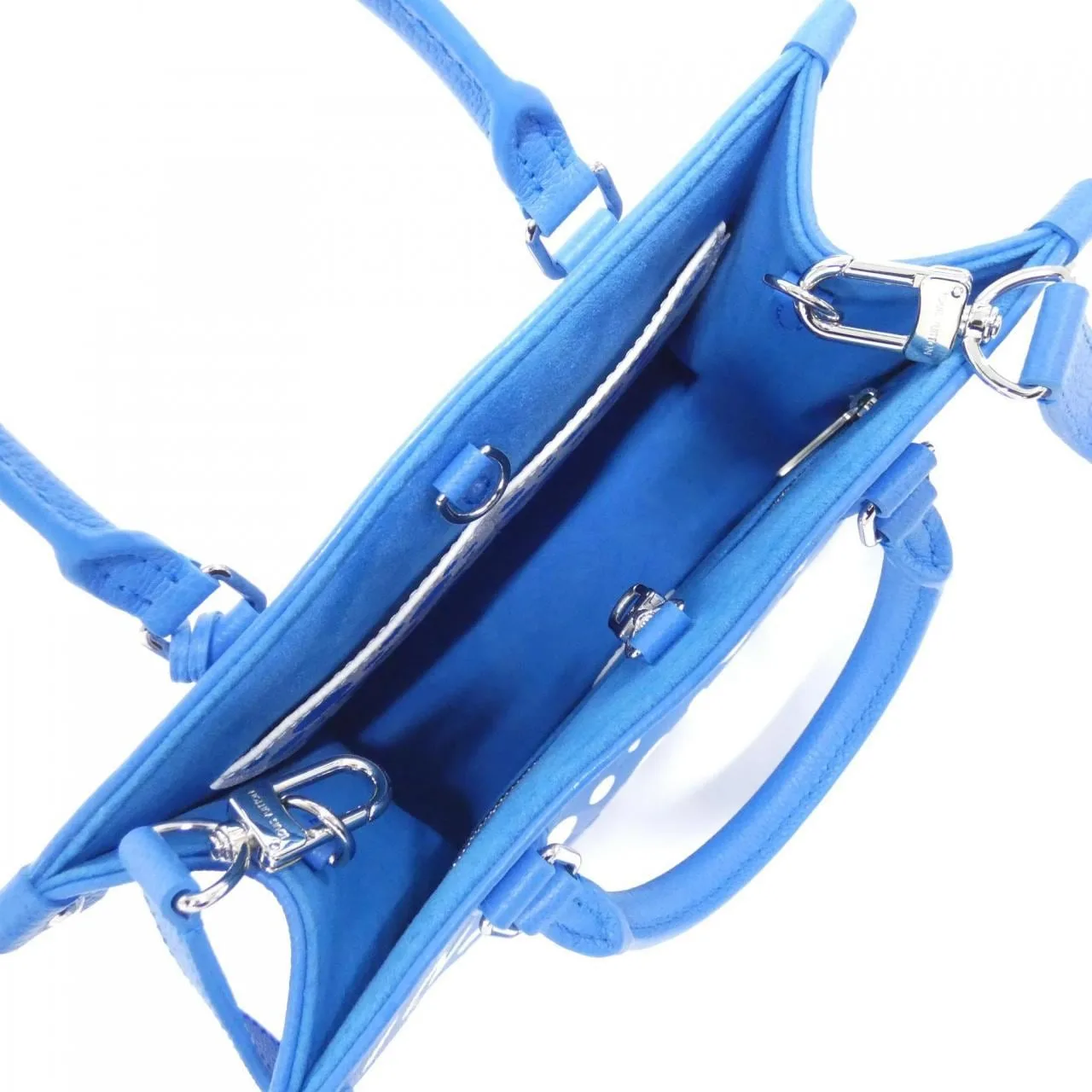 LOUIS VUITTON OnTheGo M46424 Tote Monogram Blue Monogram Rank A - Thumbnail 5