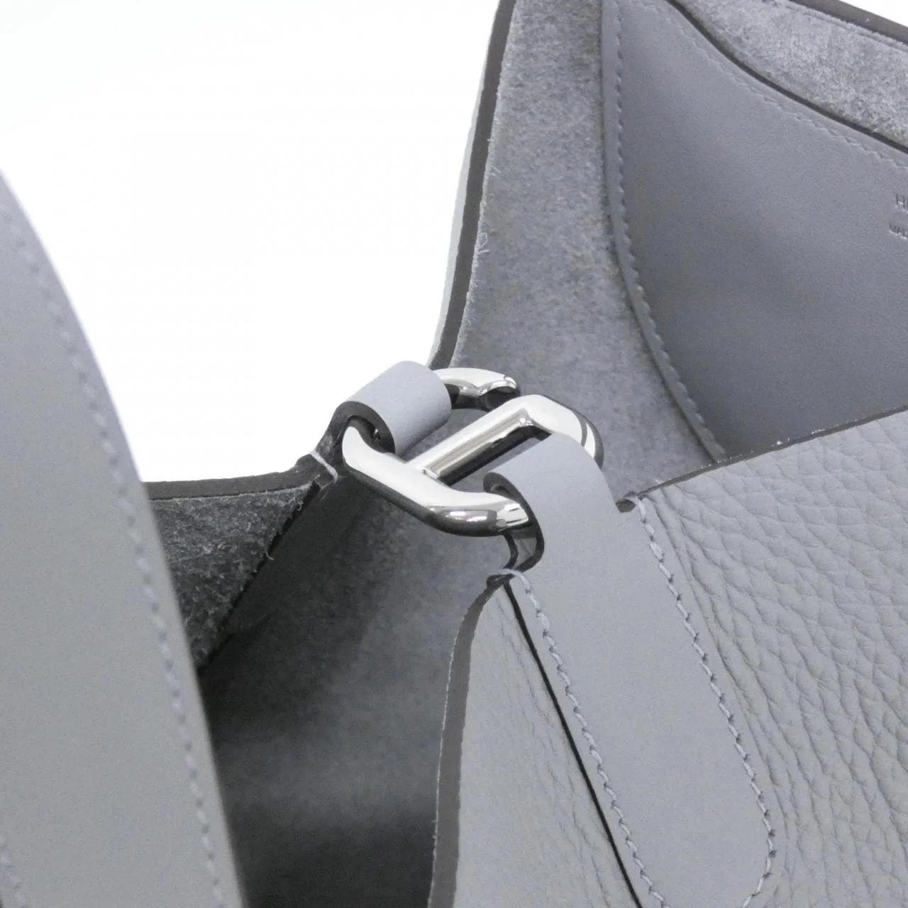 HERMES 084116CK Handbag Clemence Clemence Leather Unused - Thumbnail 5