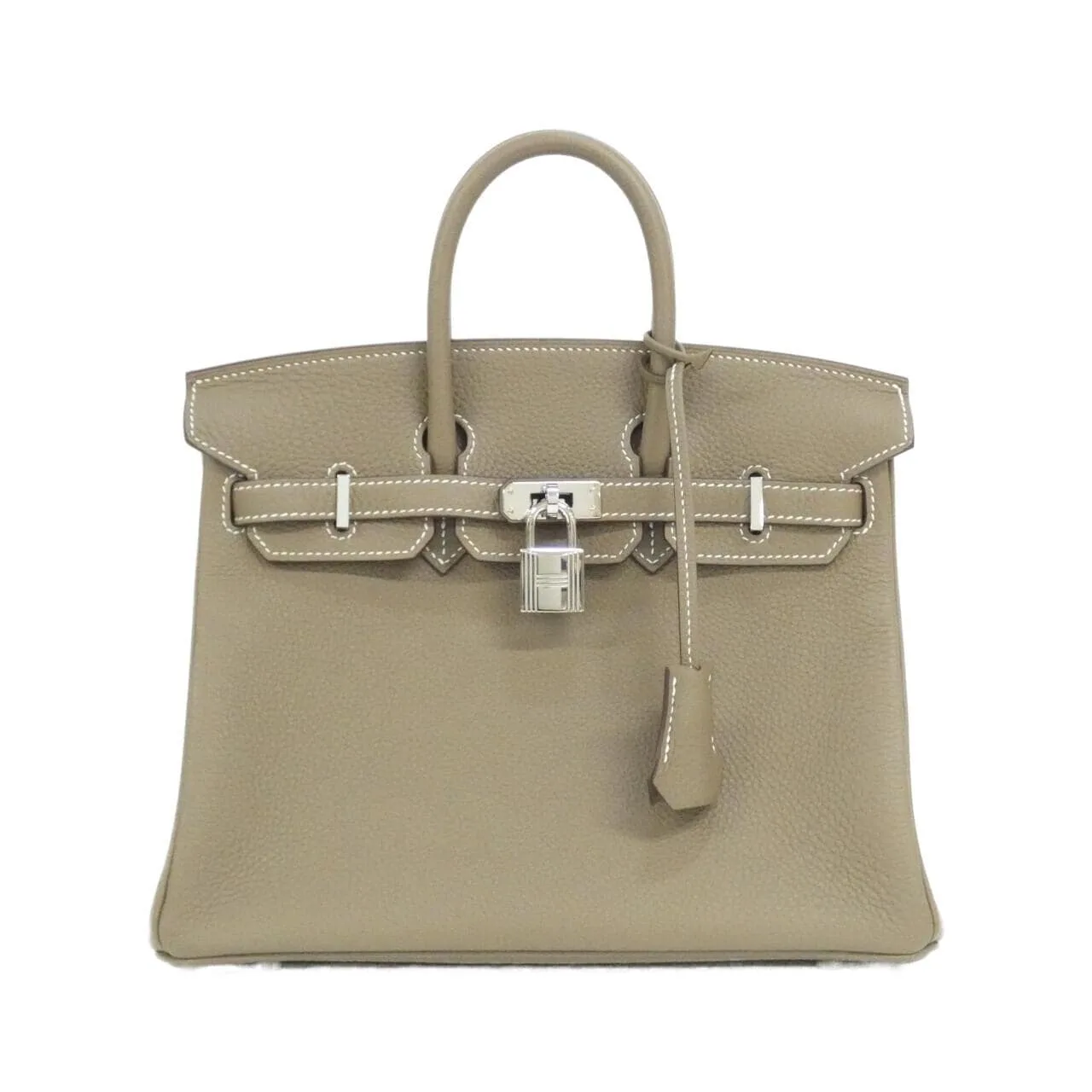 HERMES Birkin 041344CK Handbag Togo Etoupe