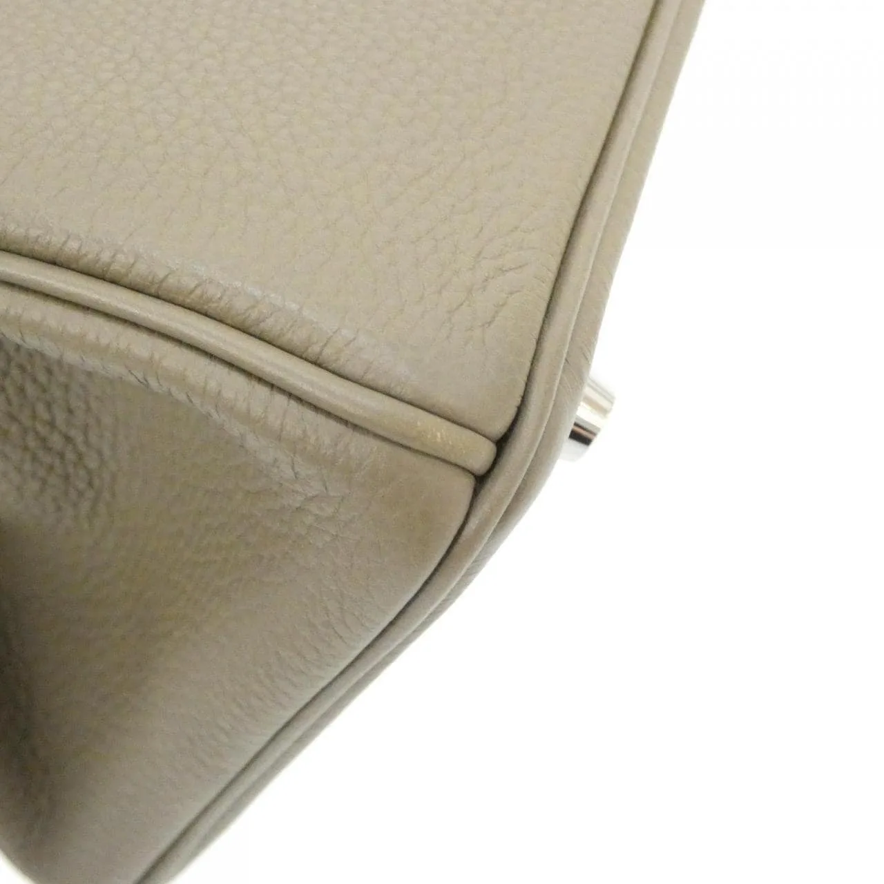 HERMES Birkin 041344CK Handbag Togo Etoupe Togo Leather Rank A - Thumbnail 4