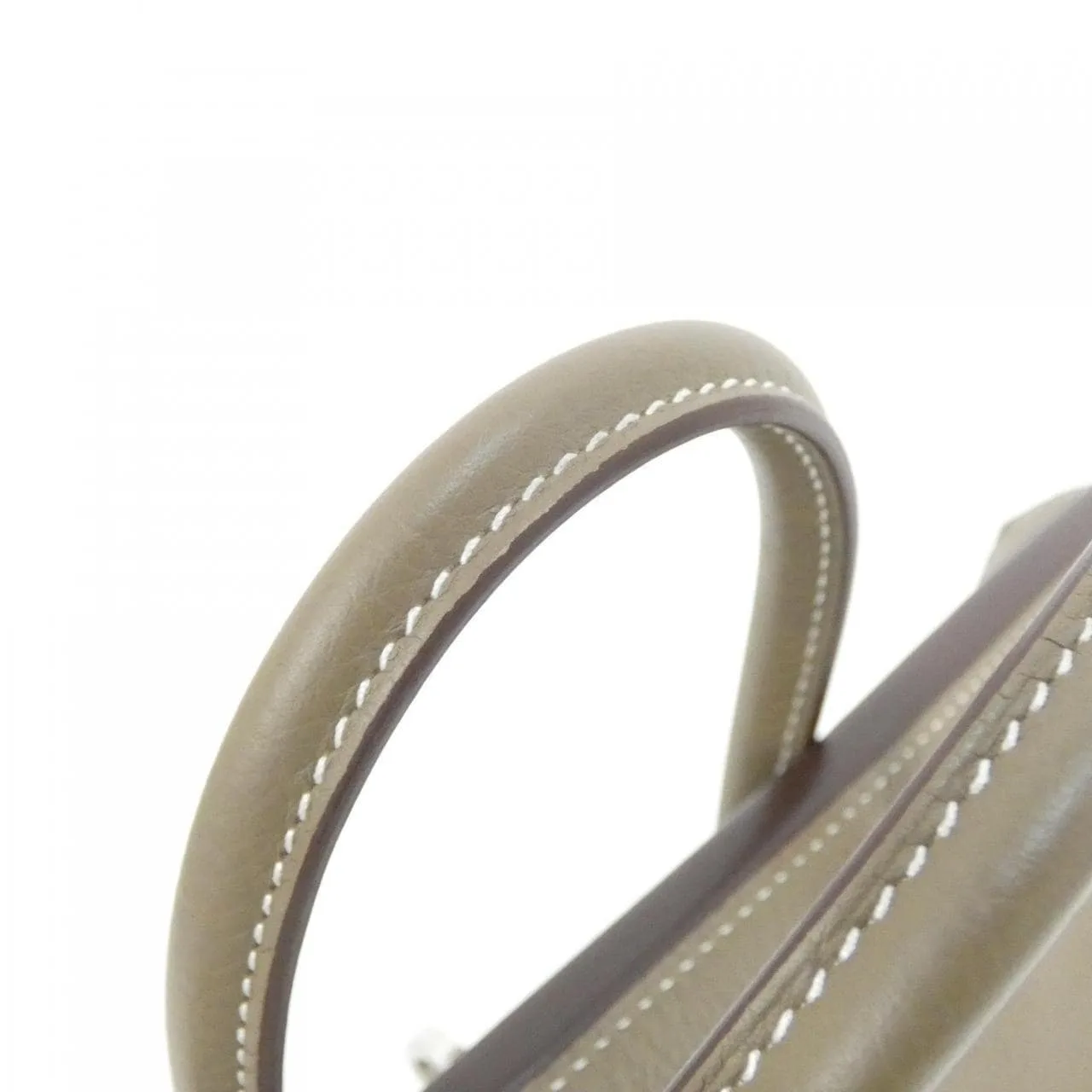 HERMES Birkin 041344CK Handbag Togo Etoupe Togo Leather Rank A - Thumbnail 6