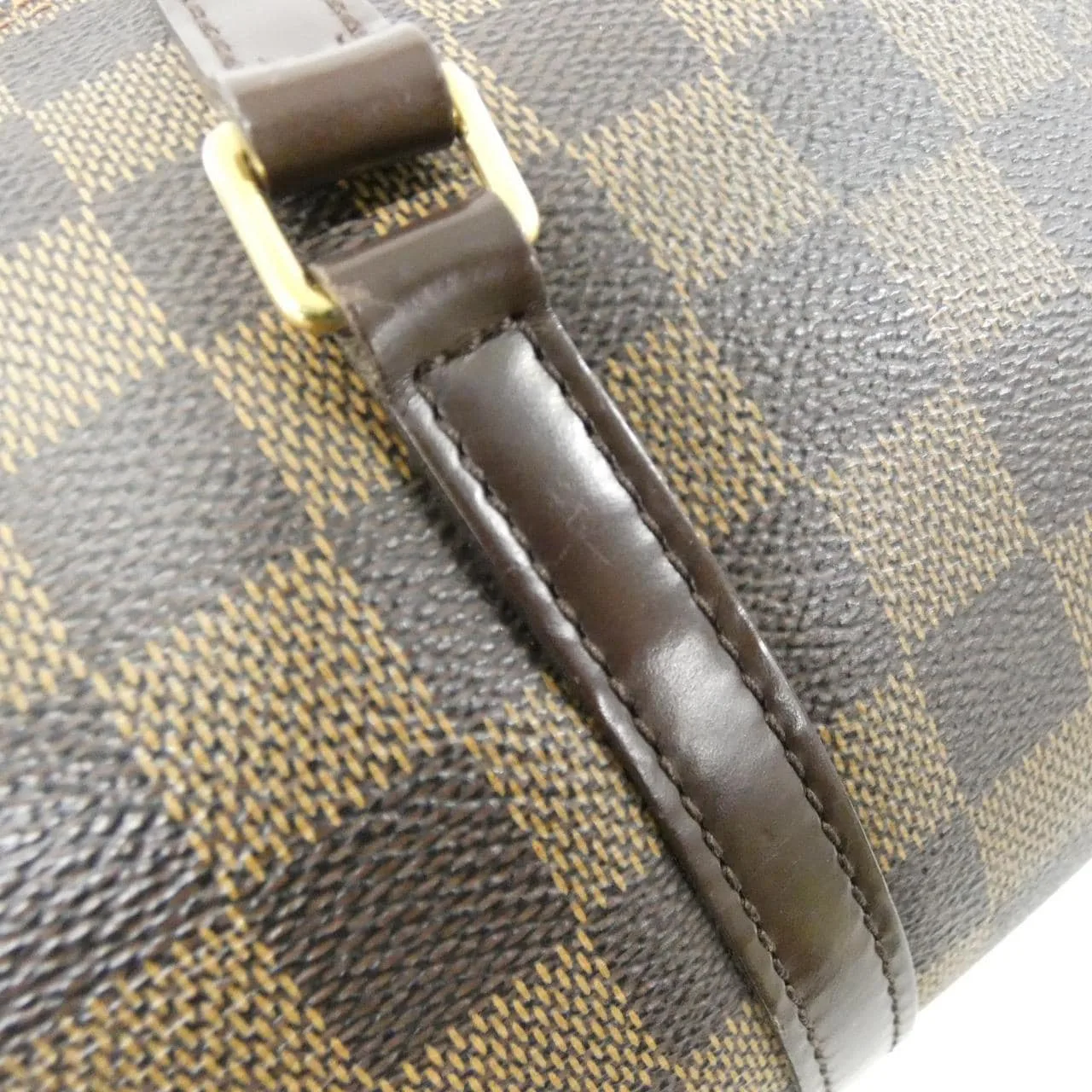 LOUIS VUITTON Papillon N51303 Handbag Damier 黑色 Damier 中古品B - 縮圖 3