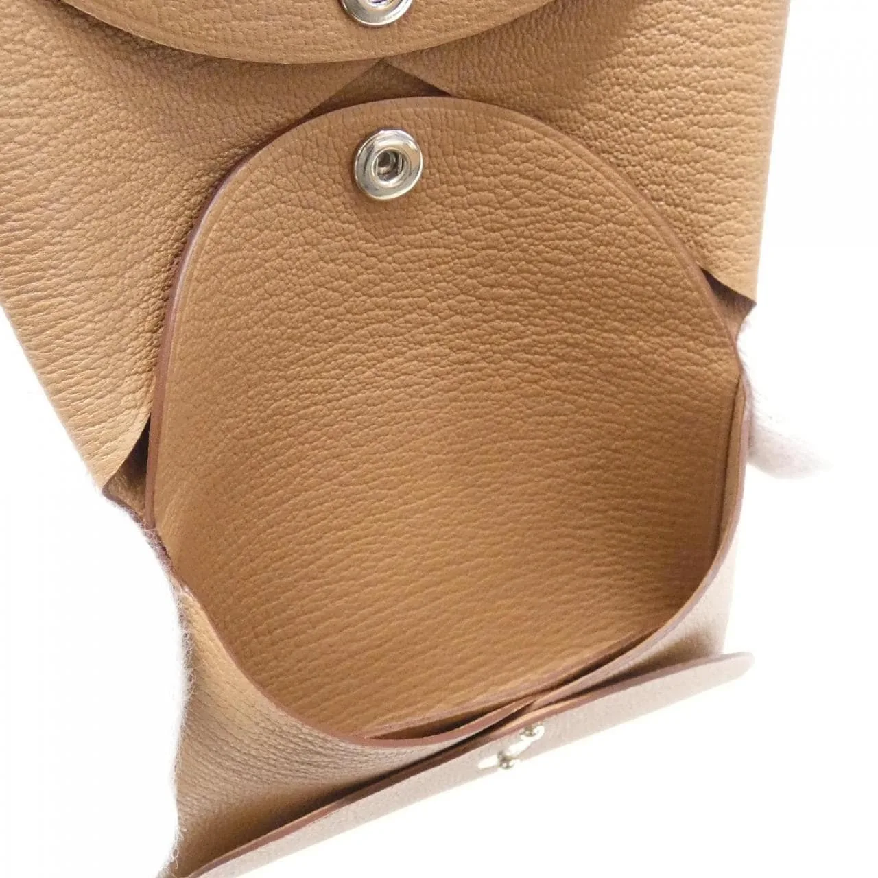 HERMES 082977CK Coin Case 黑色 中古品A - 縮圖 4