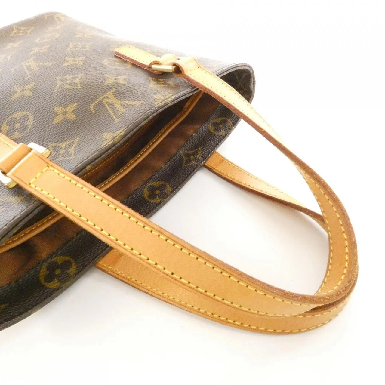 LOUIS VUITTON M51172 Handbag Monogram 黑色 Monogram 中古品B - 縮圖 3