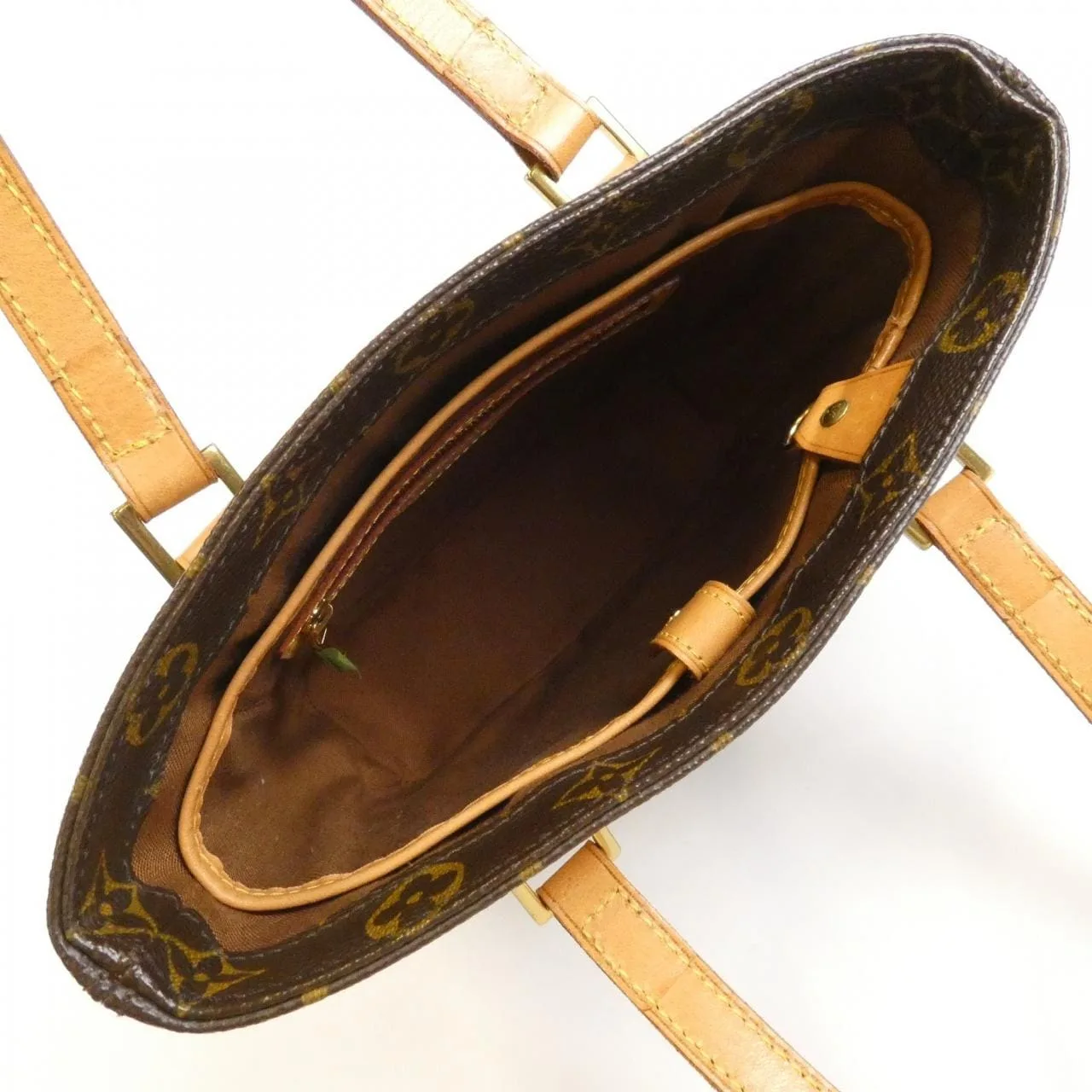 LOUIS VUITTON M51172 Handbag Monogram 黑色 Monogram 中古品B - 縮圖 6