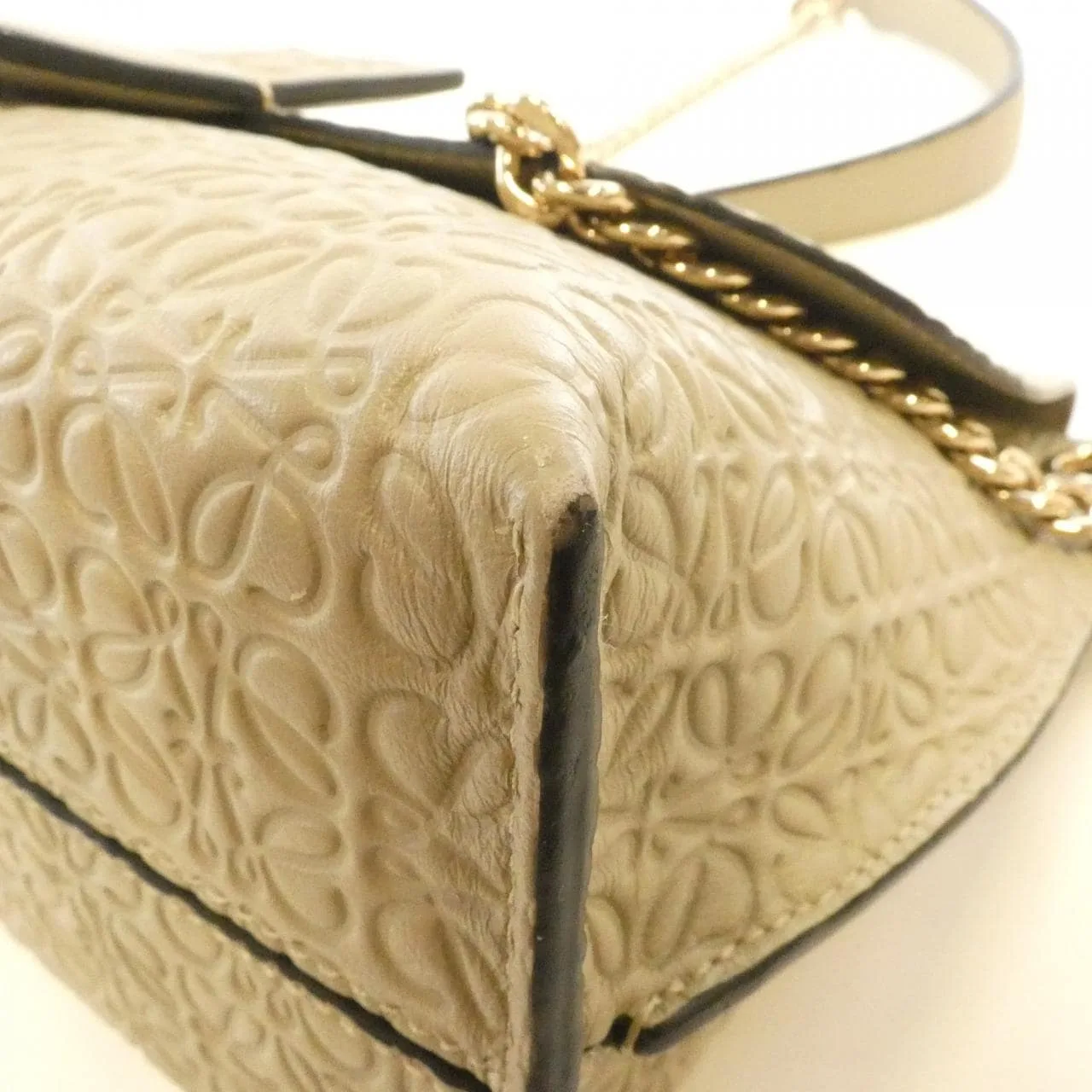 LOEWE 310 89 N49 Shoulder Black Rank A - Thumbnail 3