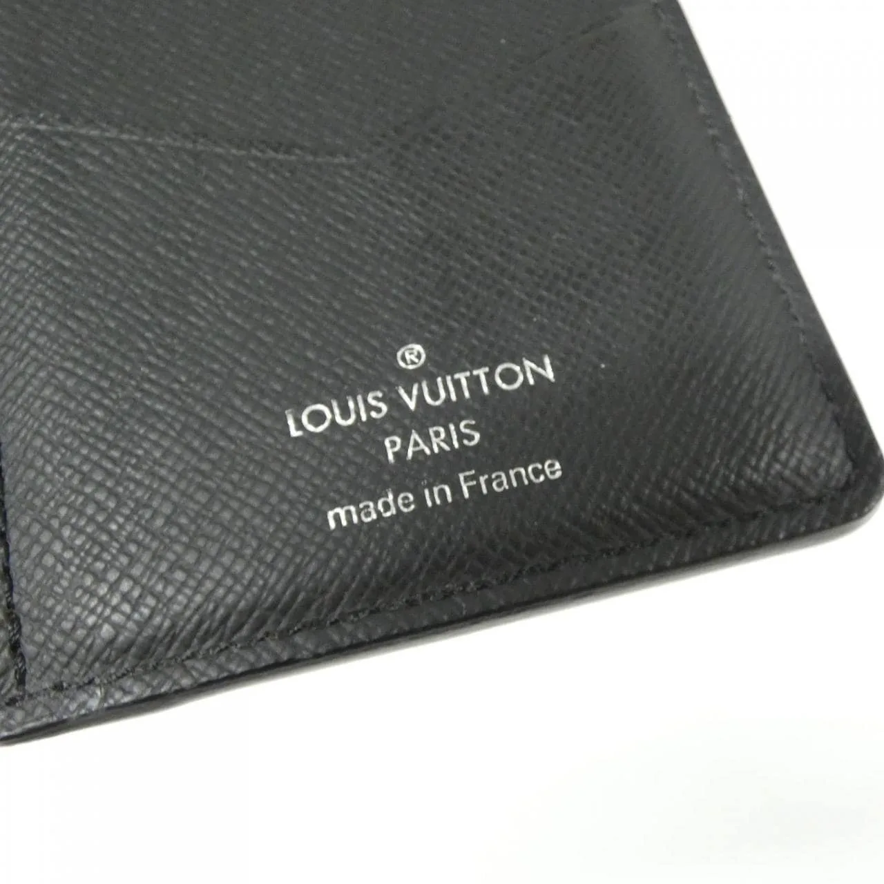 LOUIS VUITTON M30537 Card Case Black Rank A - Thumbnail 4