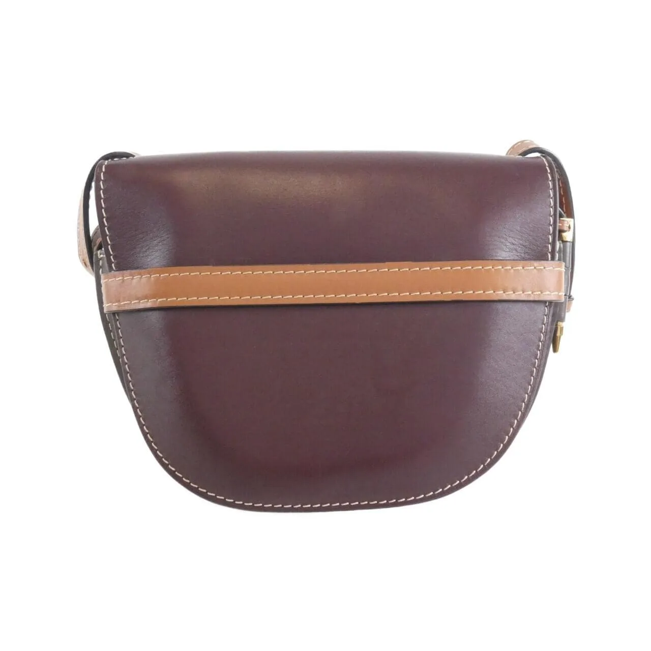 LOEWE Gate 321 12 T20 Shoulder 酒紅色 中古品A - 縮圖 2