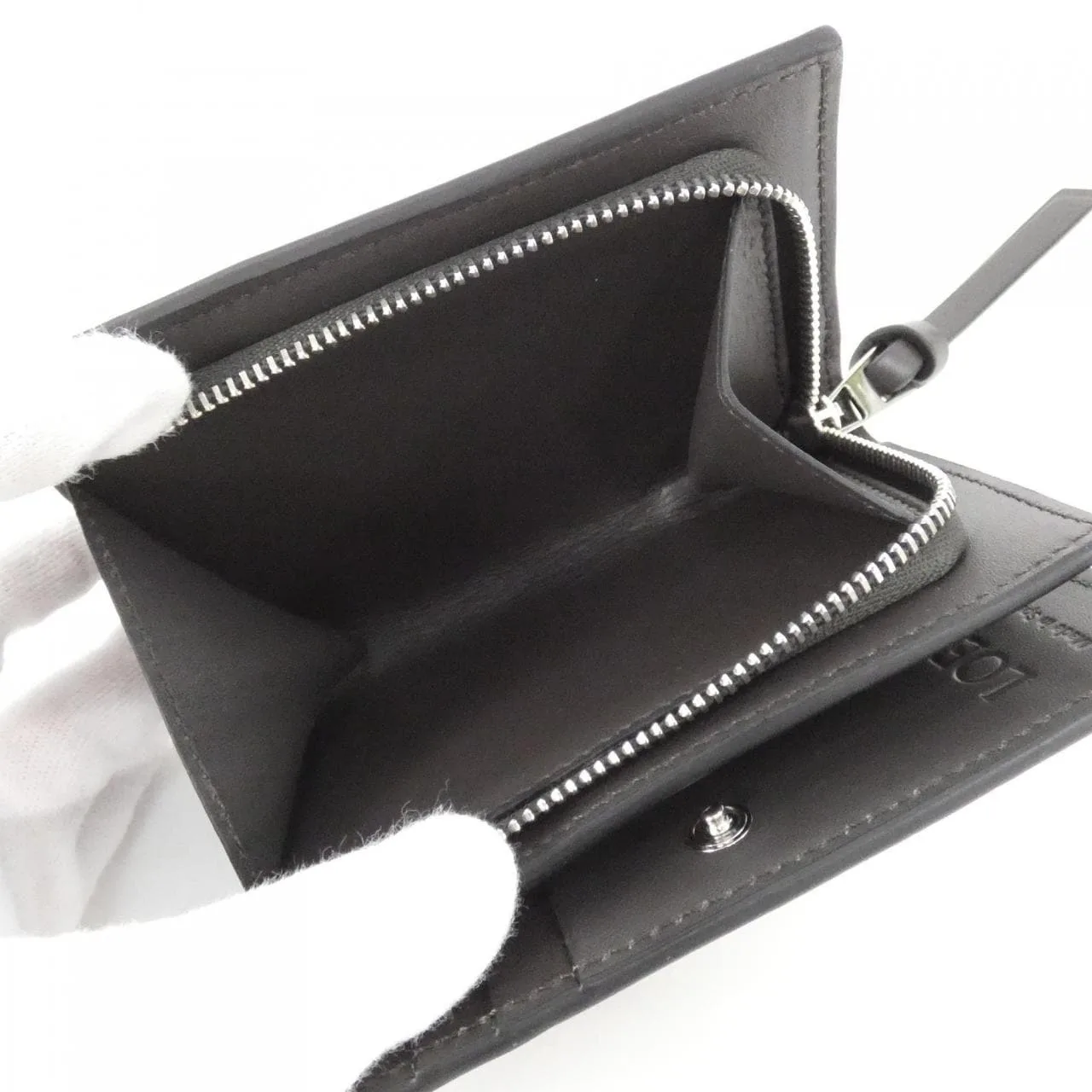 LOEWE C643NCWX12 Wallet 黑色 中古品A - 縮圖 5