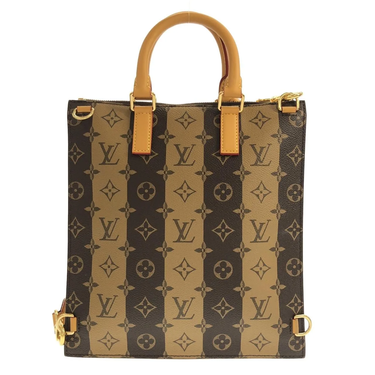 LOUIS VUITTON M45969 Handbag Monogram 黑色 Monogram 中古品A - 縮圖 2
