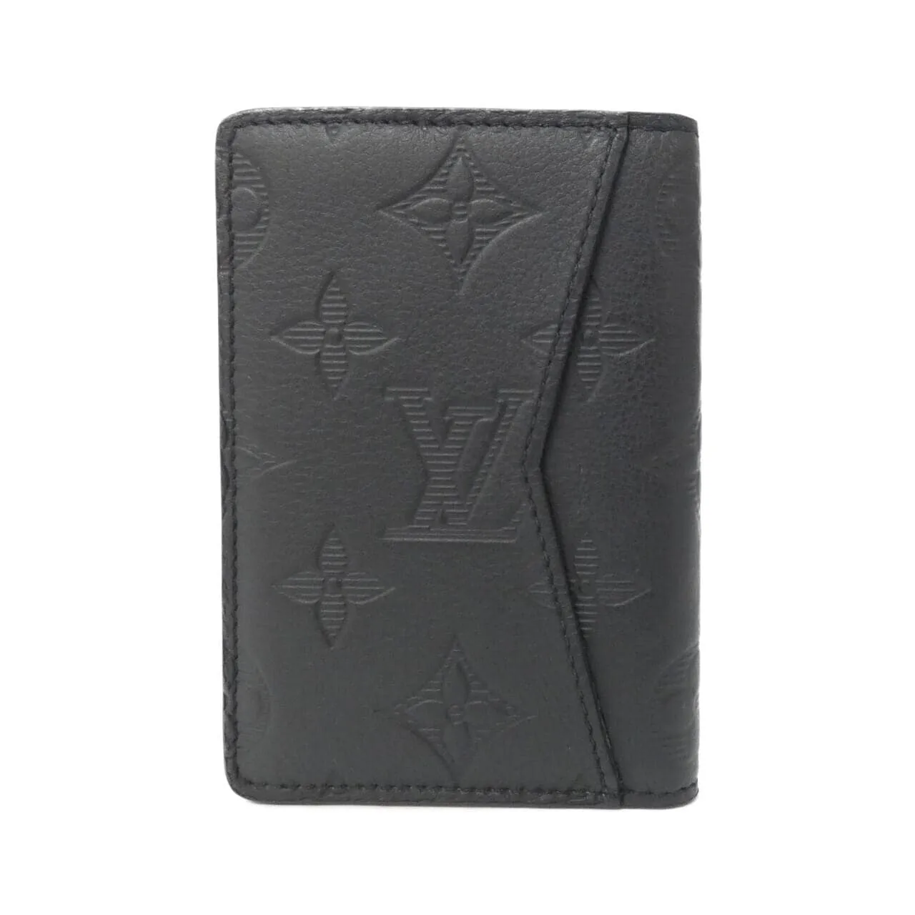 LOUIS VUITTON M62899 Card Case Monogram Black Monogram Rank A - Thumbnail 2