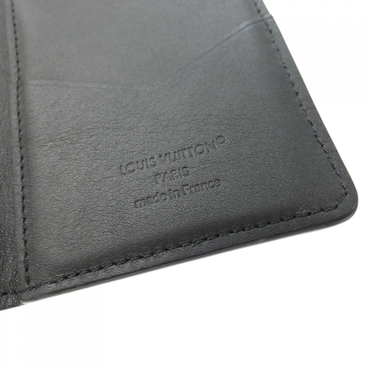 LOUIS VUITTON M62899 Card Case Monogram Black Monogram Rank A - Thumbnail 4