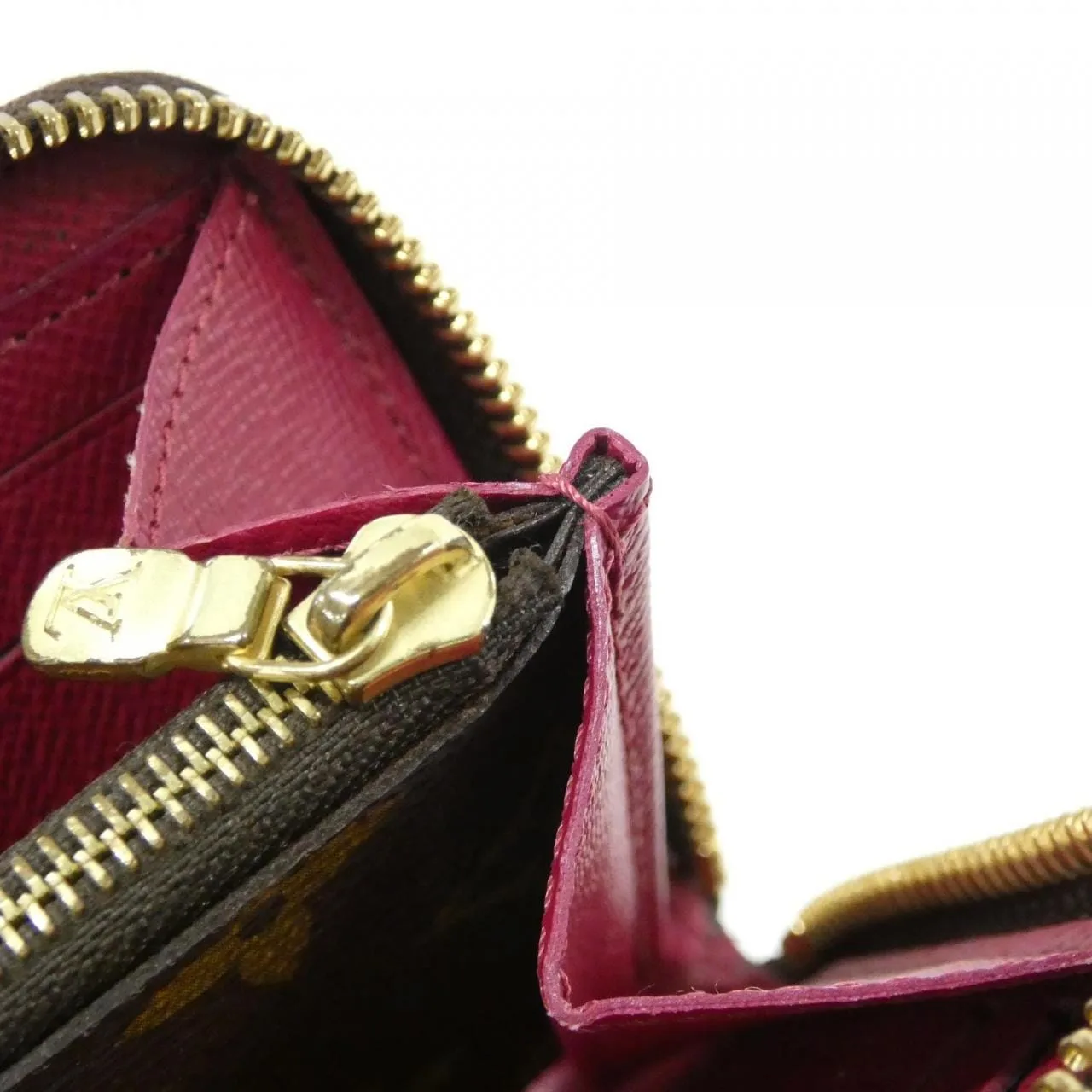 LOUIS VUITTON M60742 Wallet Monogram Black Monogram Rank B - Thumbnail 9